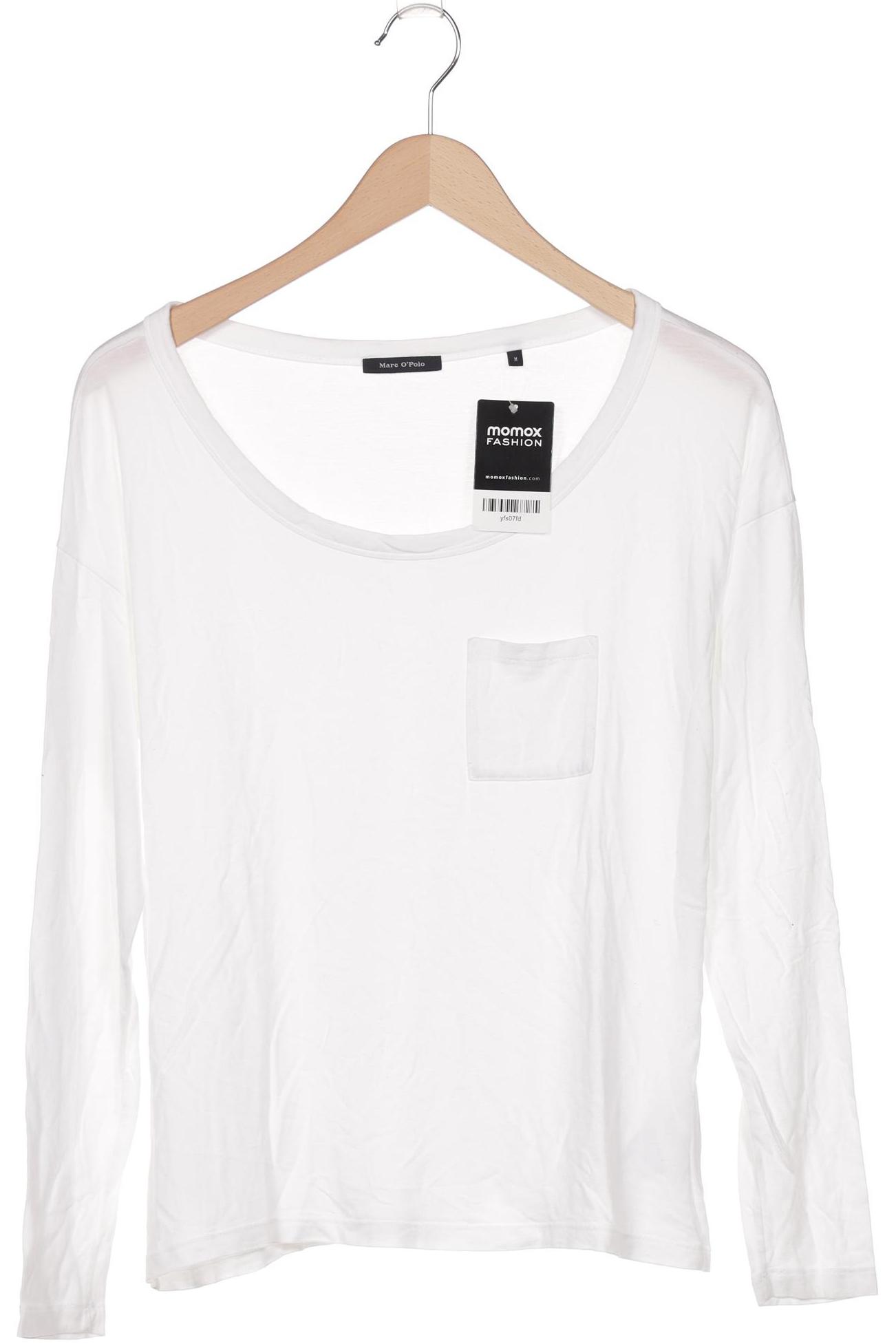 

Marc O Polo Damen Langarmshirt, weiß, Gr. 38