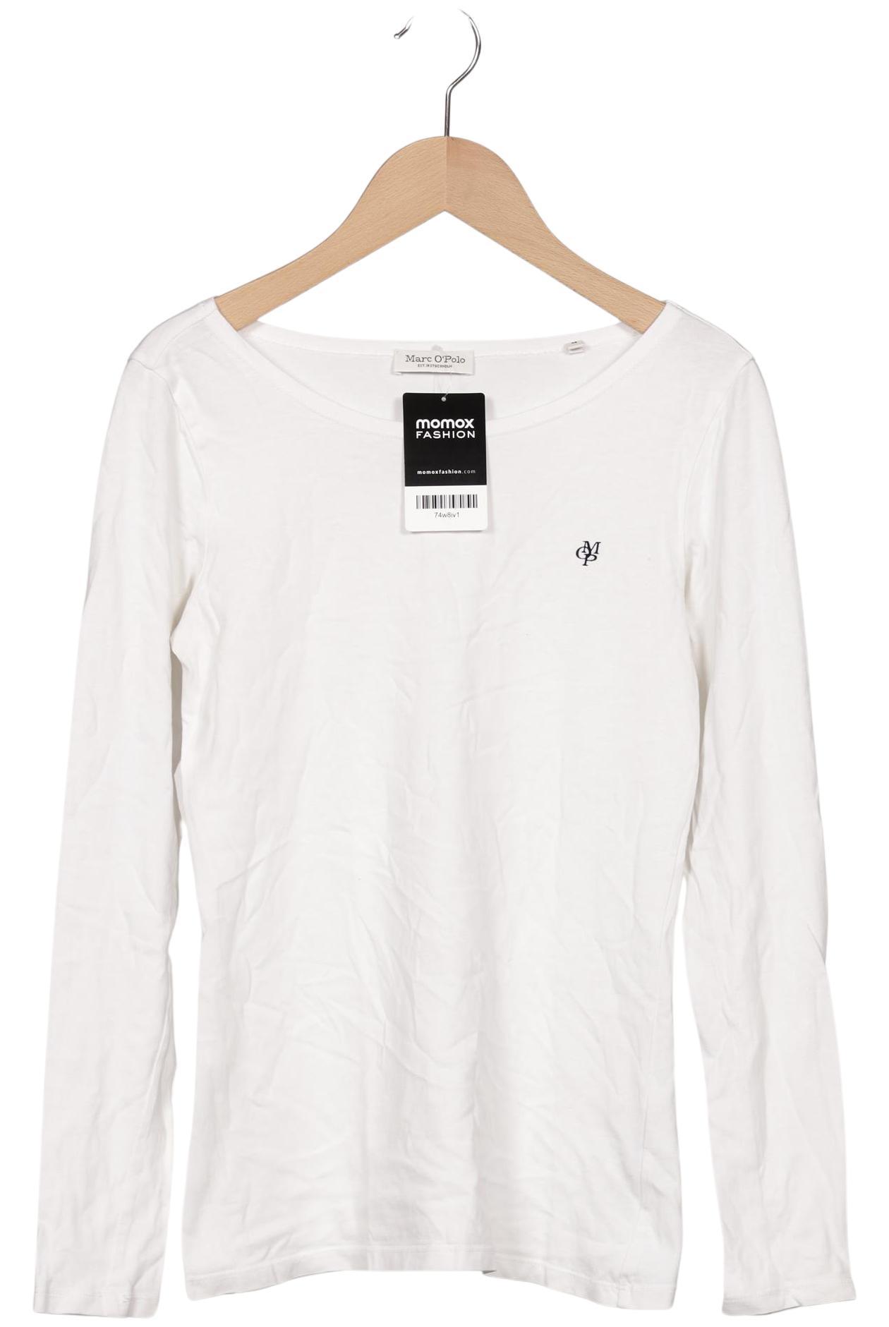 

Marc O Polo Damen Langarmshirt, weiß, Gr. 34