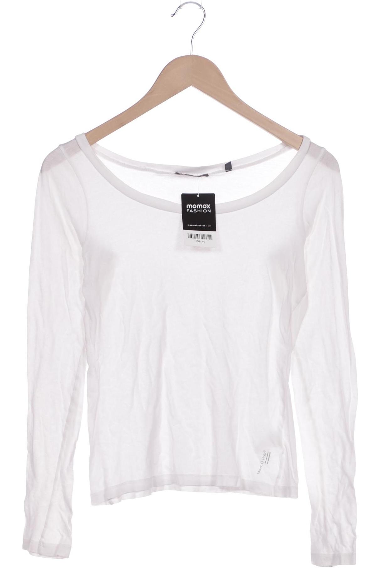 

Marc O Polo Damen Langarmshirt, weiß, Gr. 36
