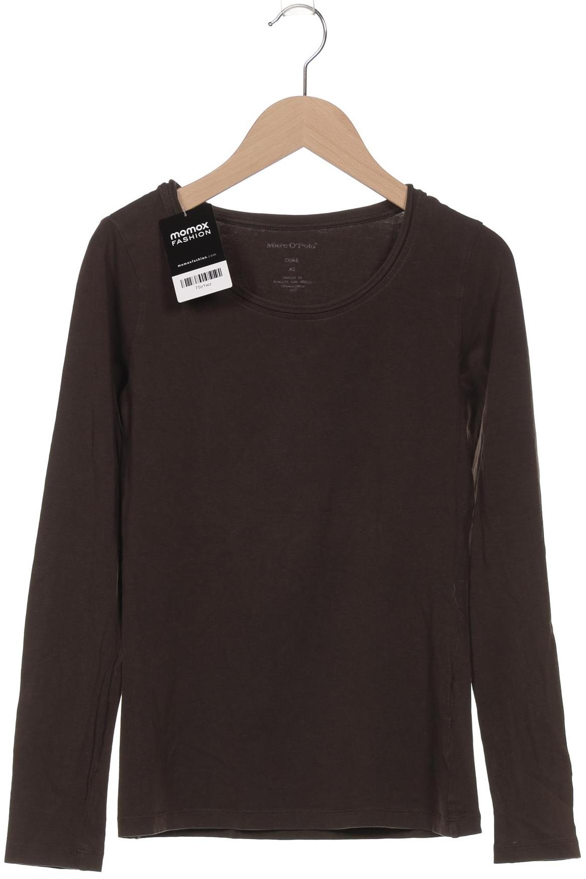 

Marc O Polo Damen Langarmshirt, braun, Gr. 34