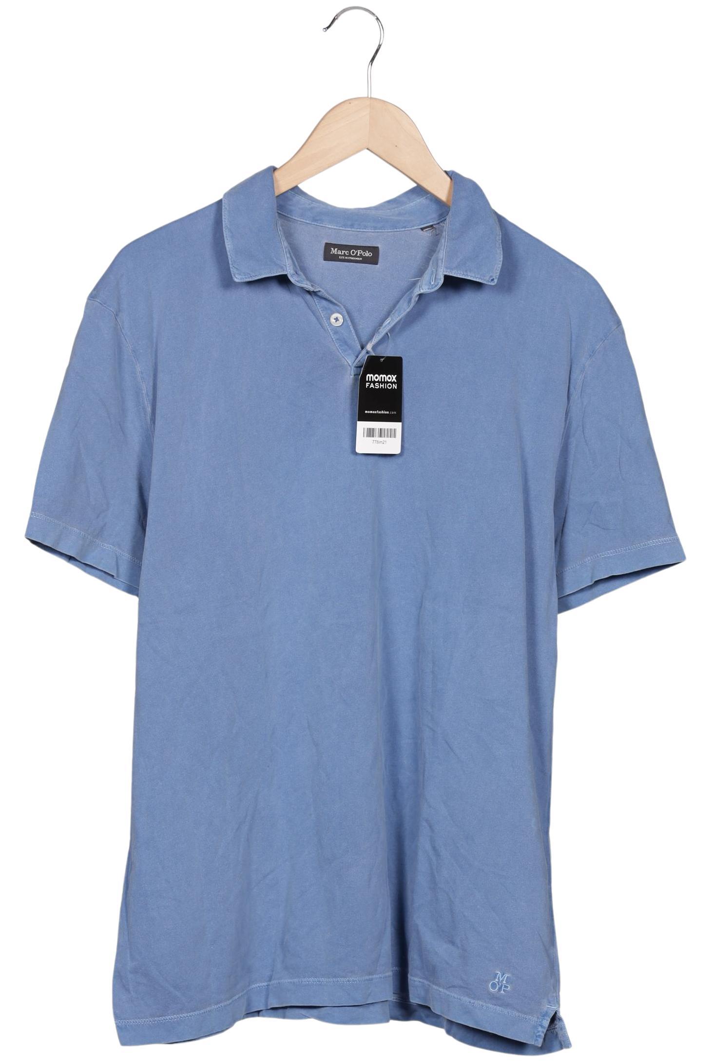 Thumbnail - Marc O Polo Herren Poloshirt, hellblau, Gr. 52