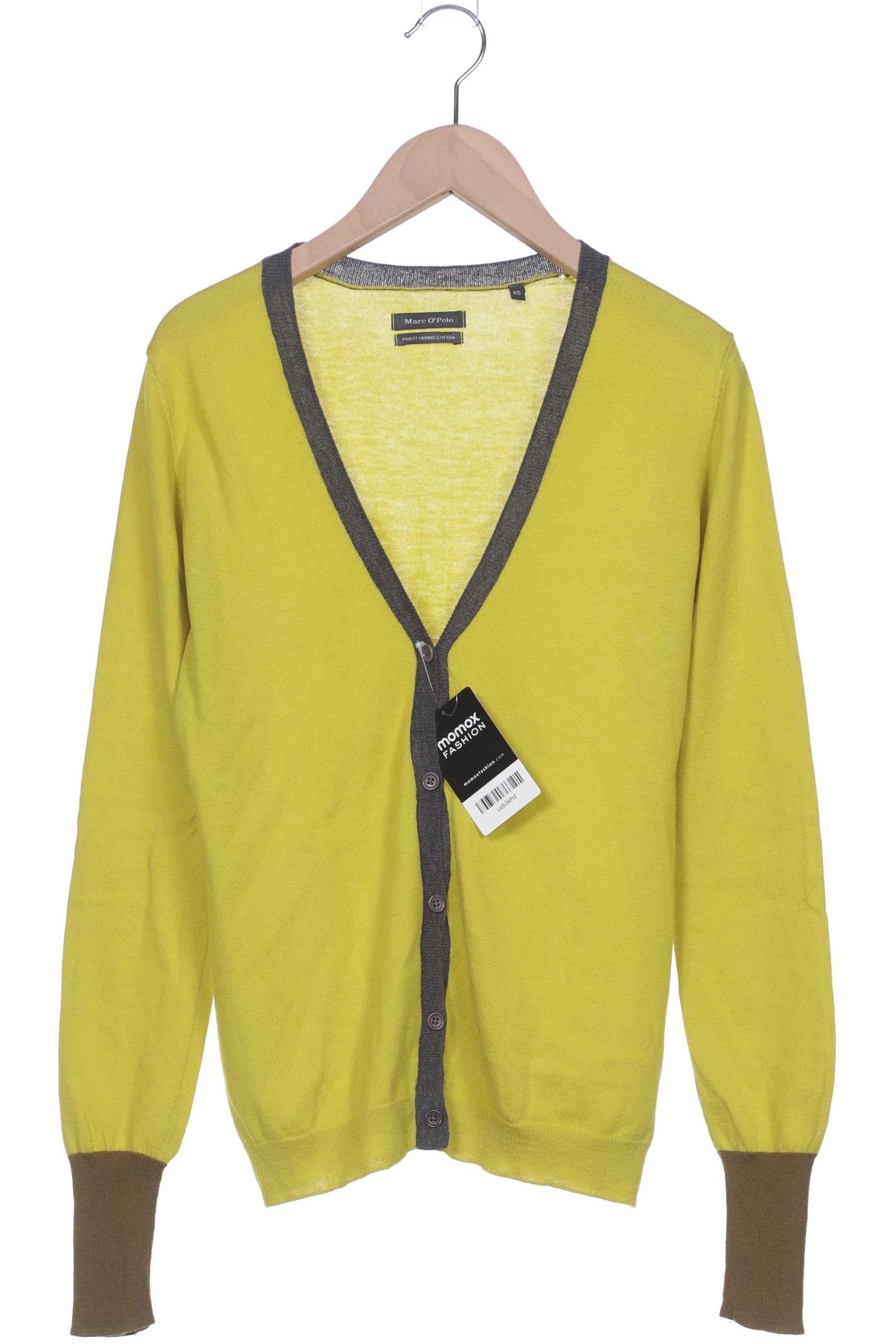 

Marc O Polo Damen Strickjacke, gelb, Gr. 34