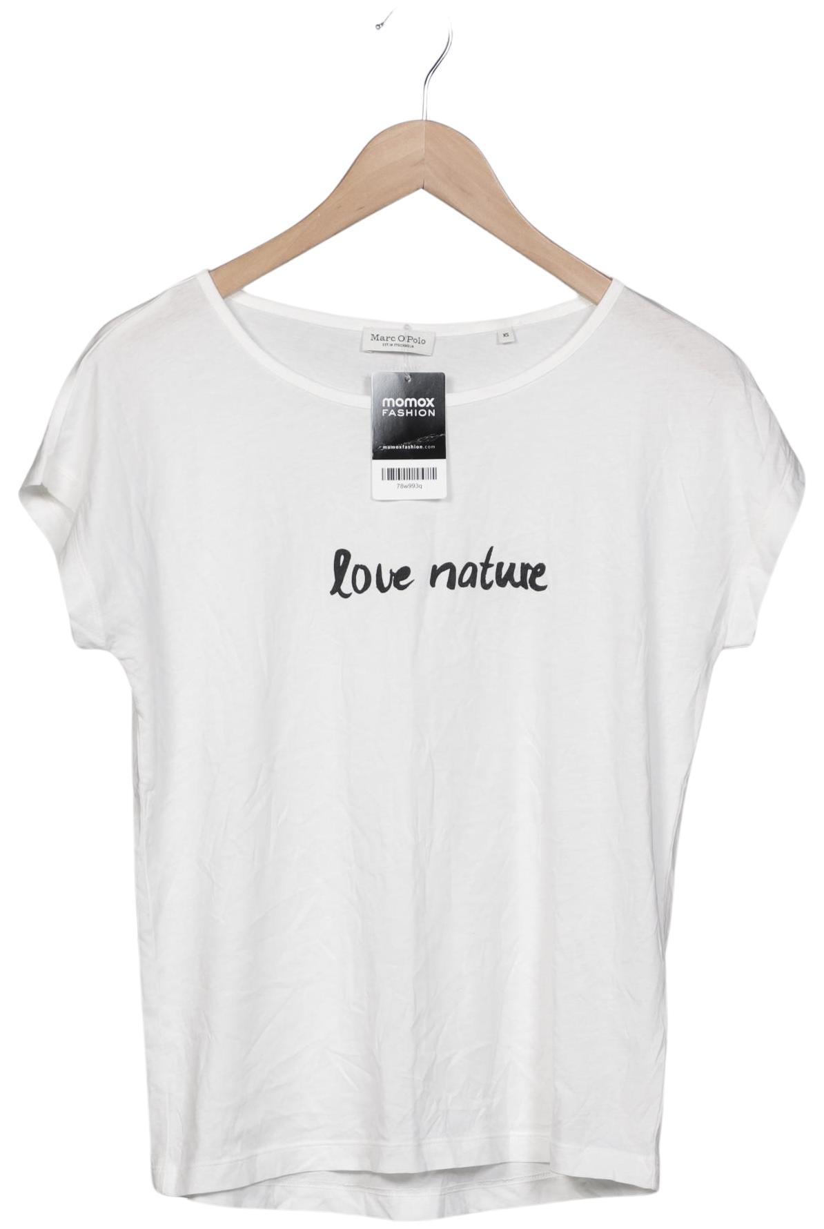 

Marc O Polo Damen T-Shirt, weiß, Gr. 34