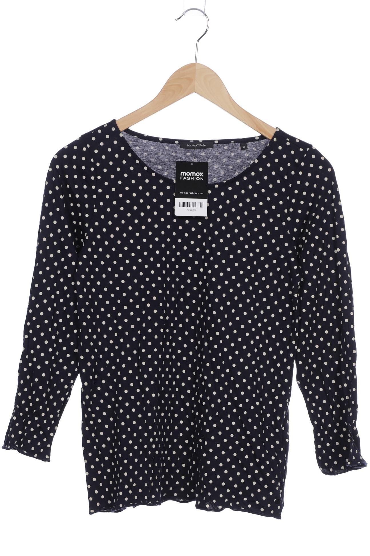 

Marc O Polo Damen Langarmshirt, marineblau, Gr. 34