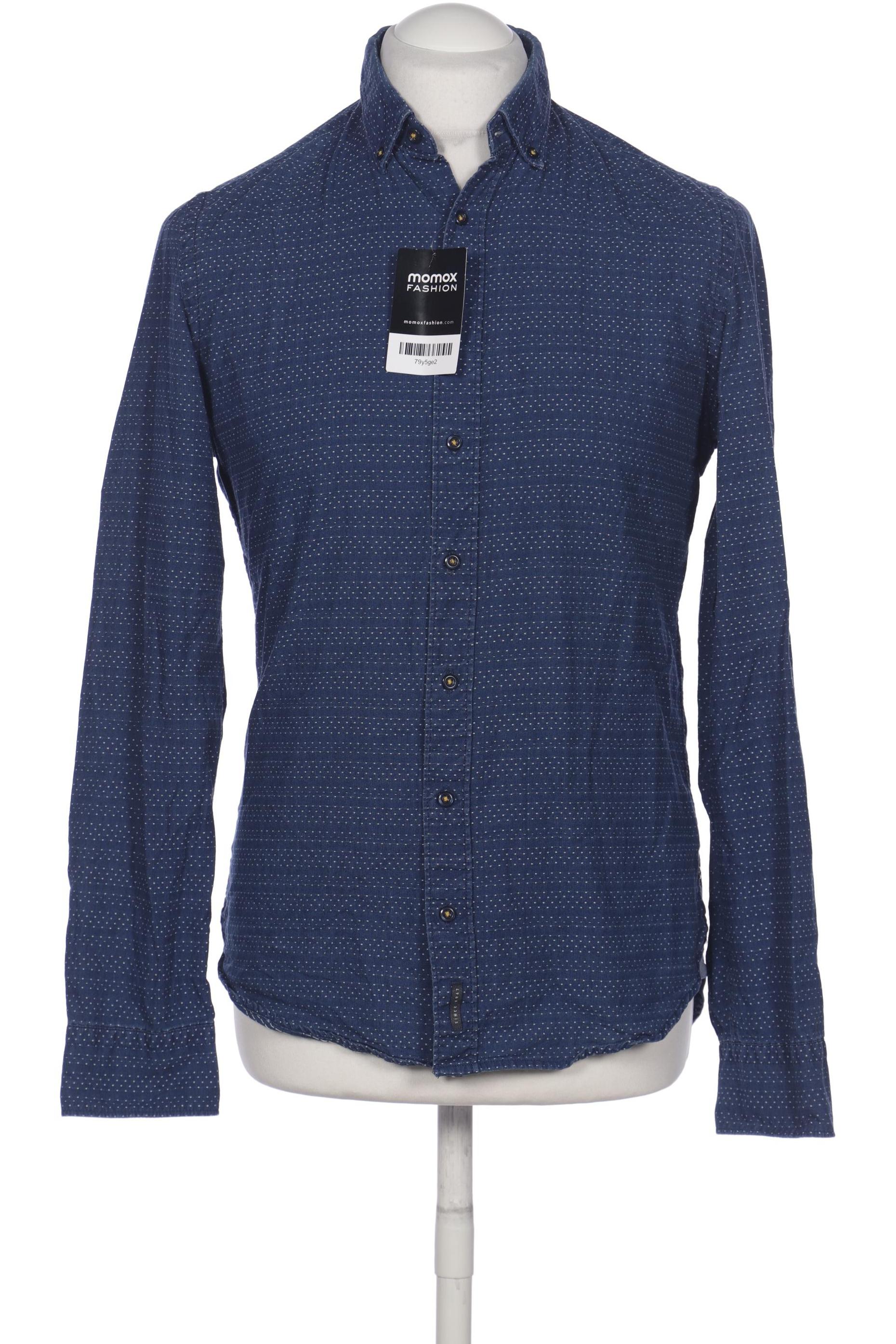

Marc O Polo Herren Hemd, marineblau, Gr. 46