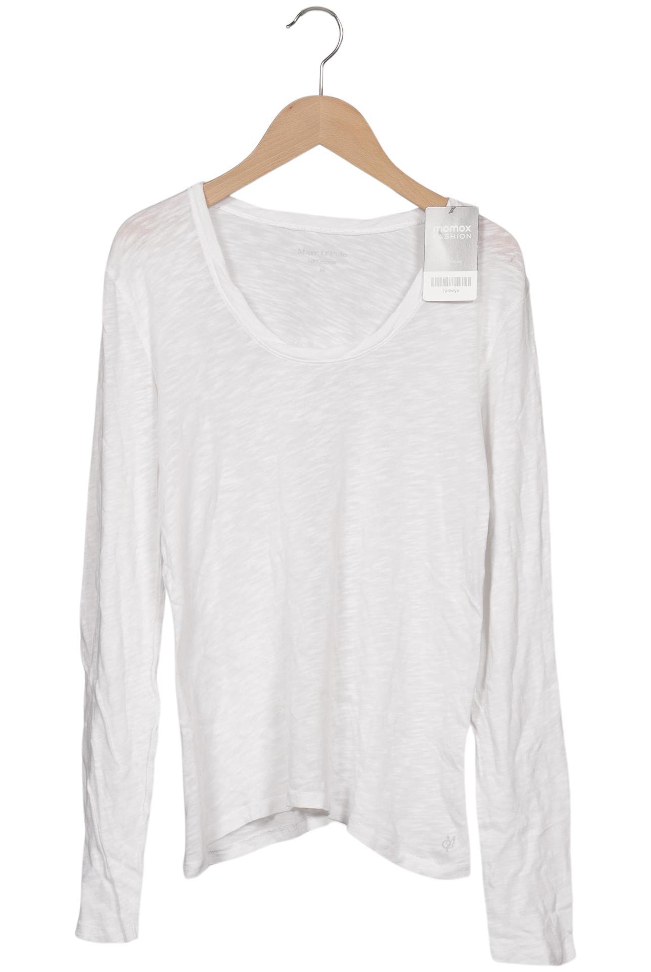 

Marc O Polo Damen Langarmshirt, weiß, Gr. 38