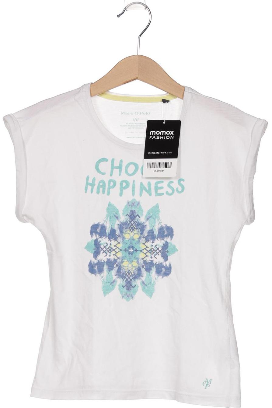 

Marc O Polo Damen T-Shirt, weiß, Gr. 128