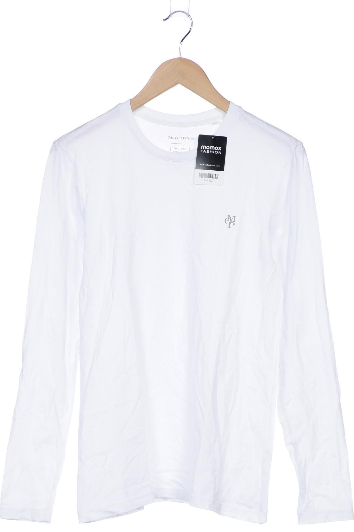 

Marc O Polo Herren Langarmshirt, weiß, Gr. 46