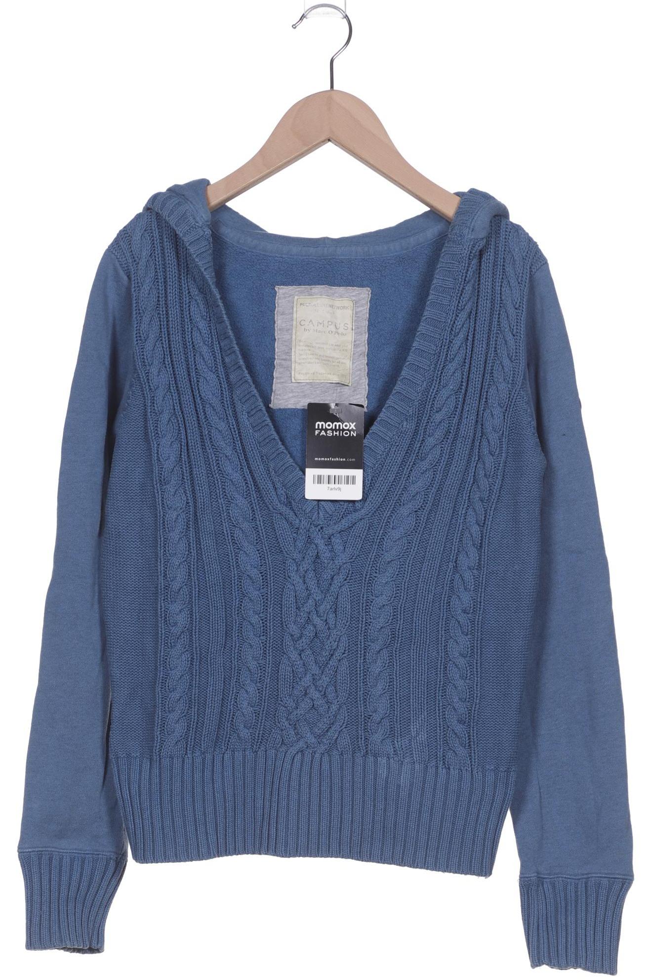 

Marc O Polo Damen Kapuzenpullover, blau, Gr. 36