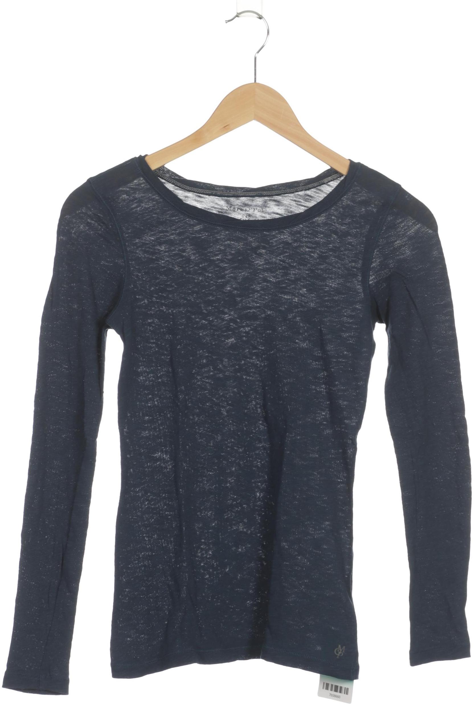 

Marc O Polo Damen Langarmshirt, blau, Gr.