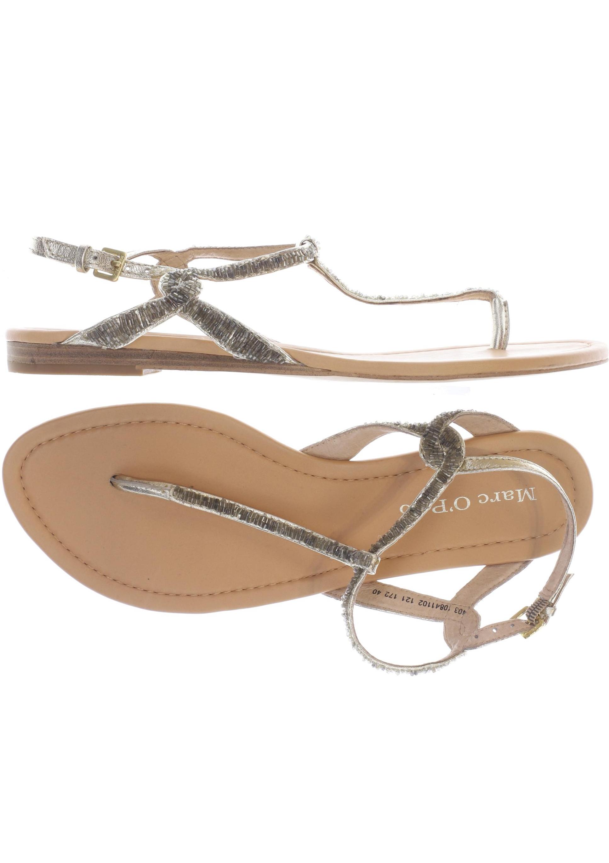 

Marc O Polo Damen Sandale, beige, Gr. 40
