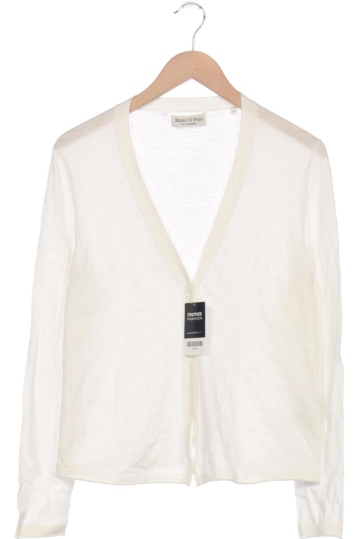 

Marc O Polo Damen Strickjacke, weiß, Gr. 42
