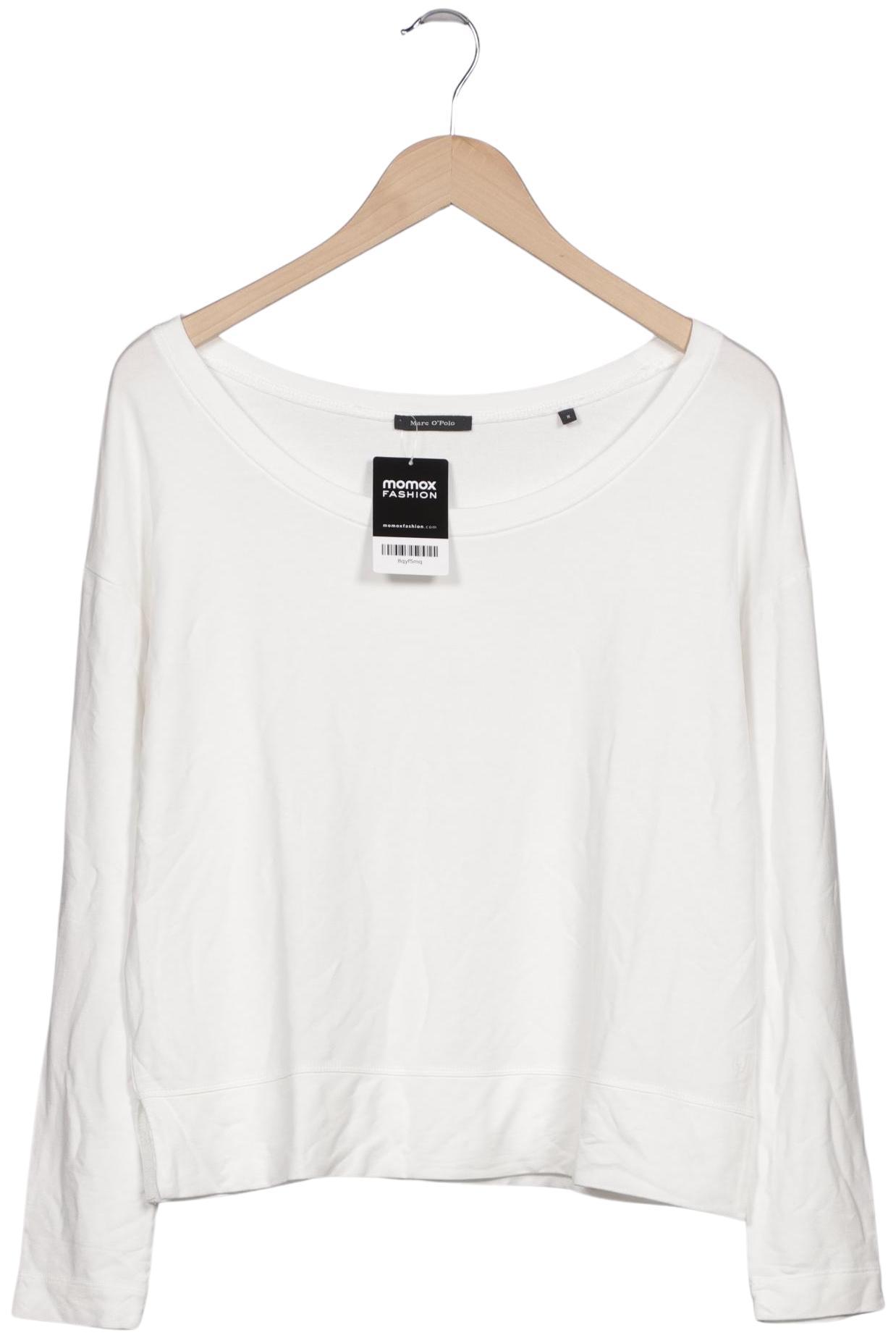 

Marc O Polo Damen Langarmshirt, weiß, Gr. 38