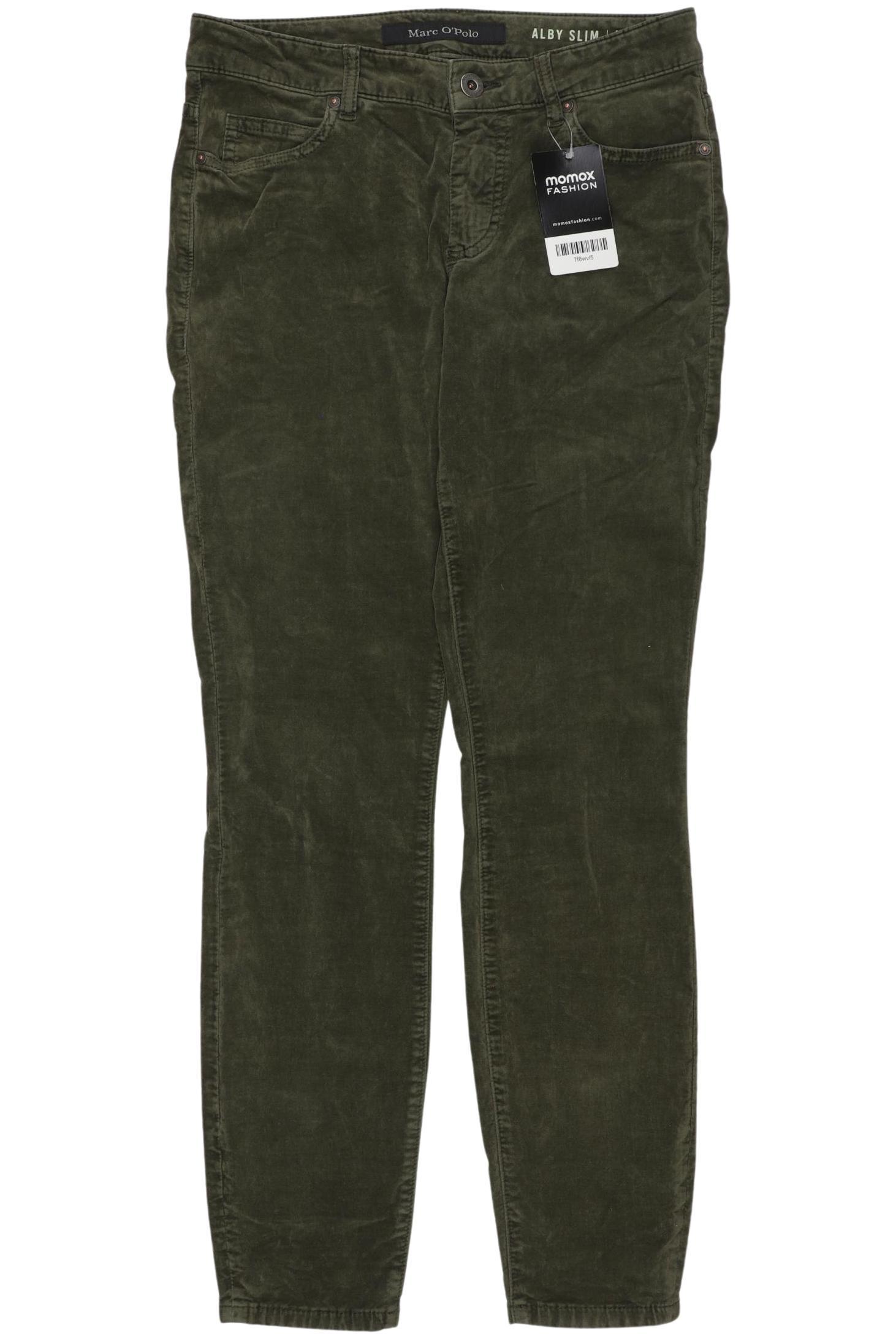 

Marc O Polo Damen Stoffhose, grün, Gr. 26