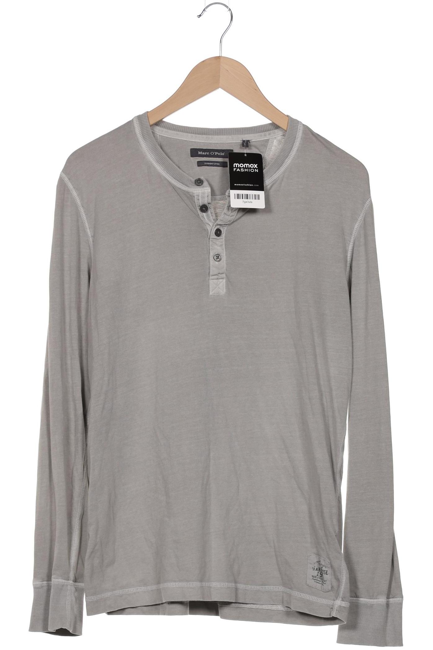 

Marc O Polo Herren Langarmshirt, grau, Gr. 52
