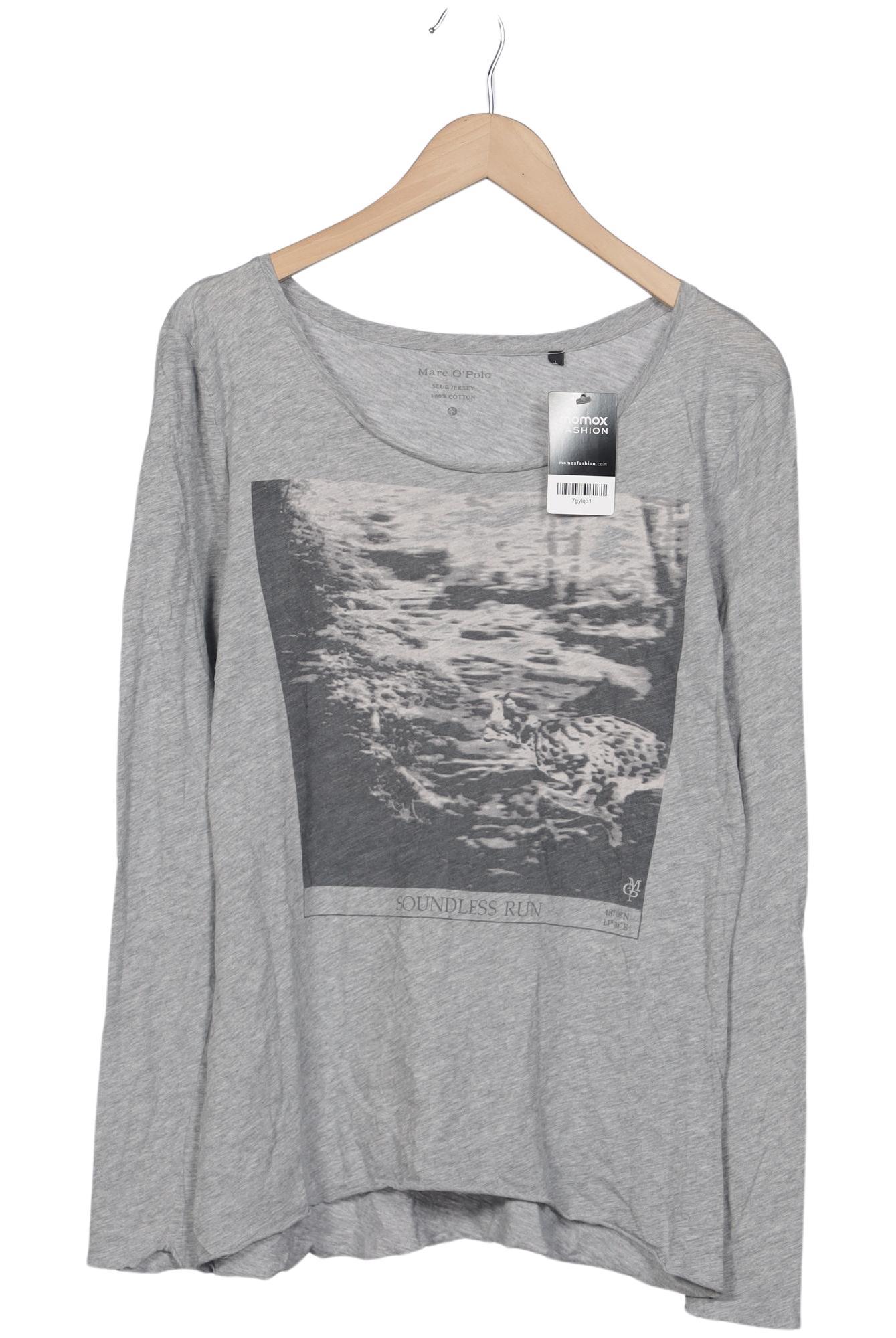 

Marc O Polo Damen Langarmshirt, grau, Gr. 42