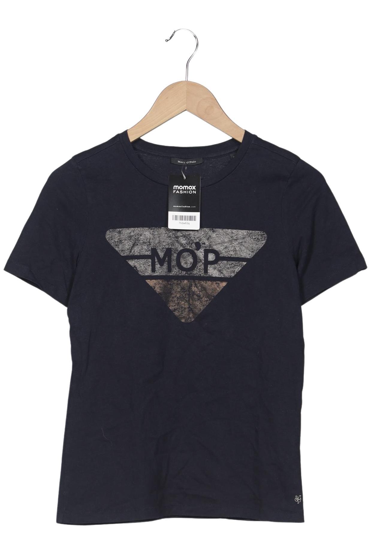 

Marc O Polo Damen T-Shirt, marineblau, Gr. 34