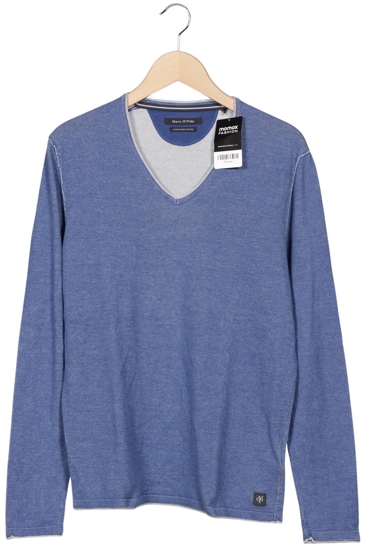 

Marc O Polo Herren Pullover, blau, Gr. 48