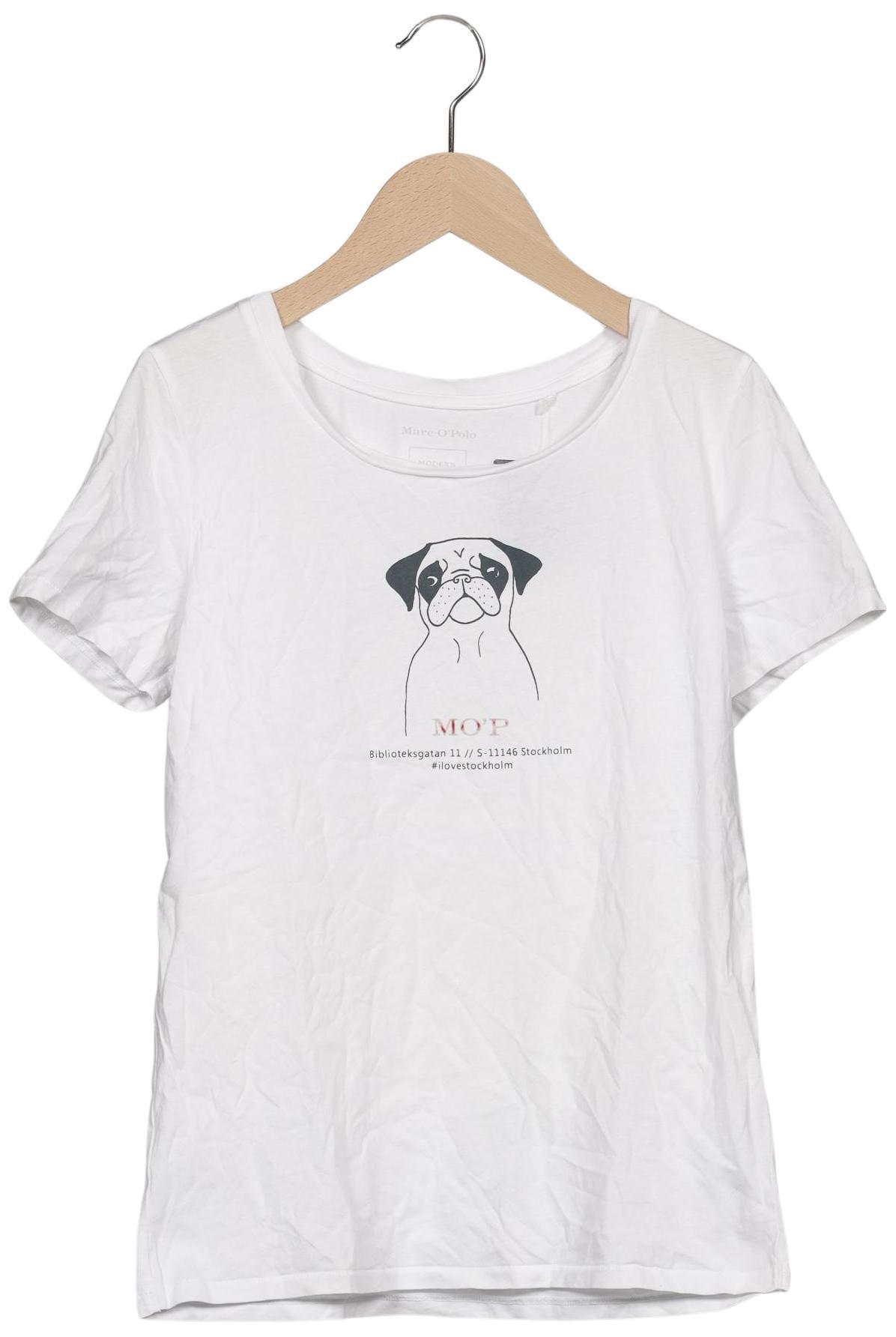 

Marc O Polo Damen T-Shirt, weiß, Gr. 34