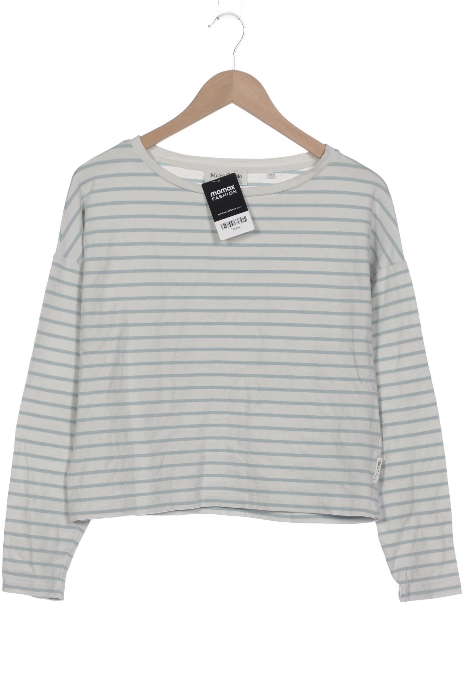 

Marc O Polo Damen Langarmshirt, weiß, Gr. 36
