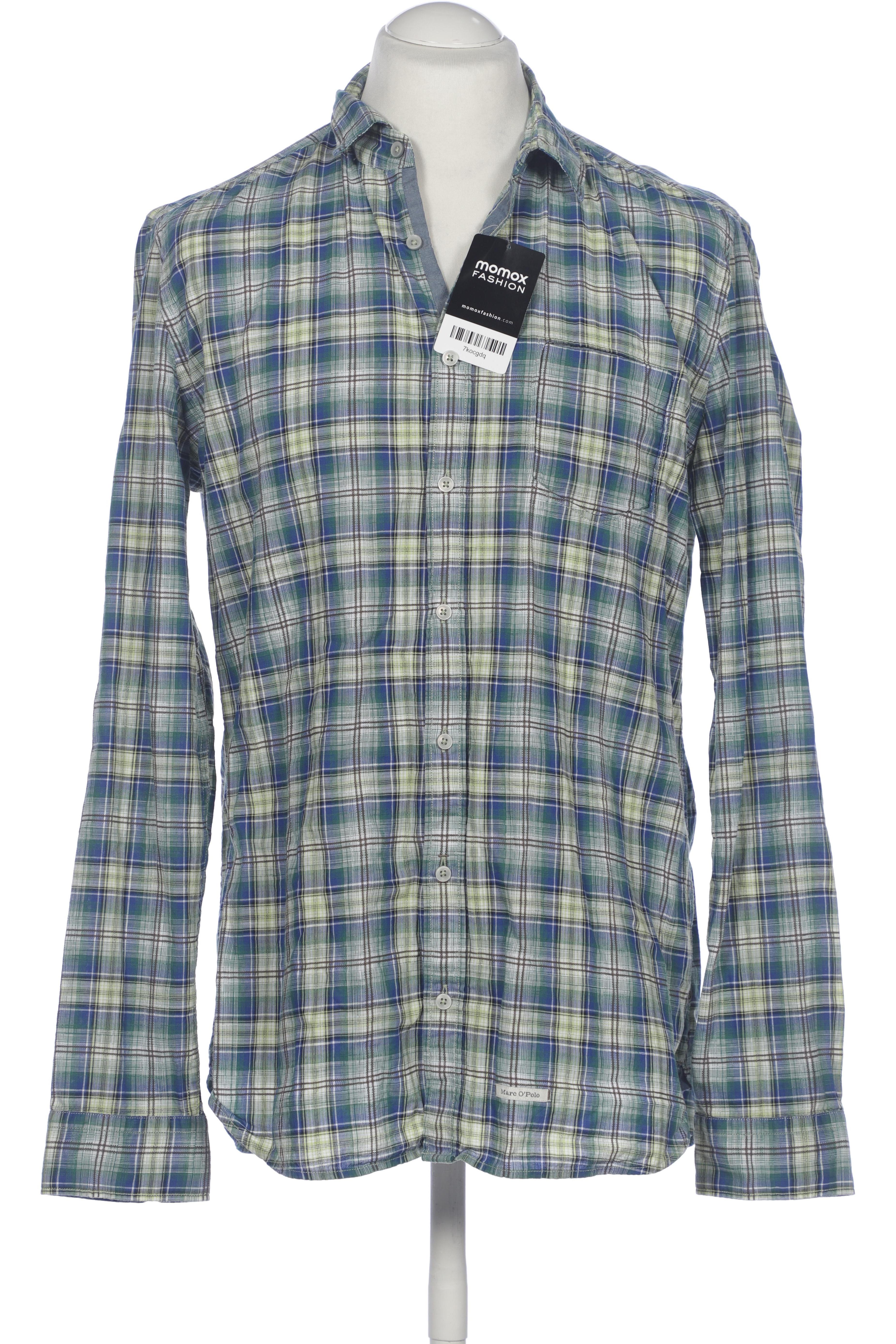 

Marc O Polo Herren Hemd, blau, Gr. 52