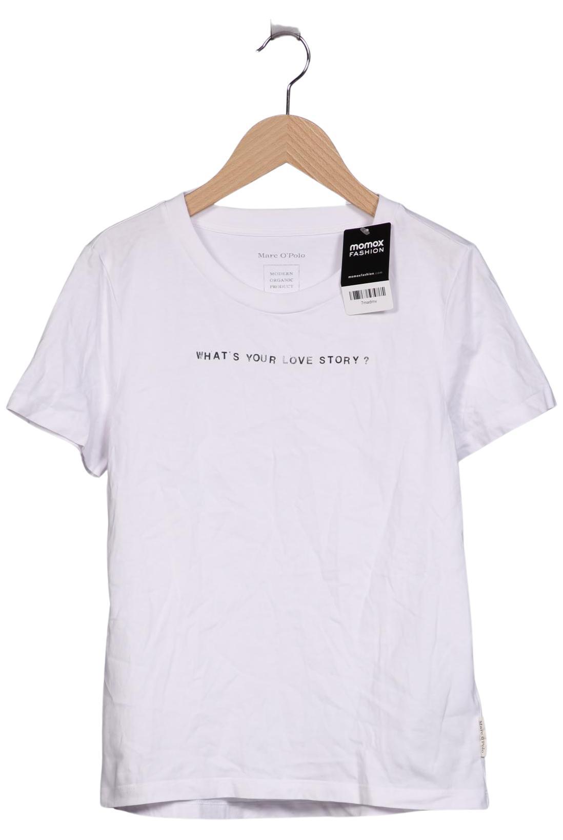 

Marc O Polo Damen T-Shirt, weiß, Gr. 34