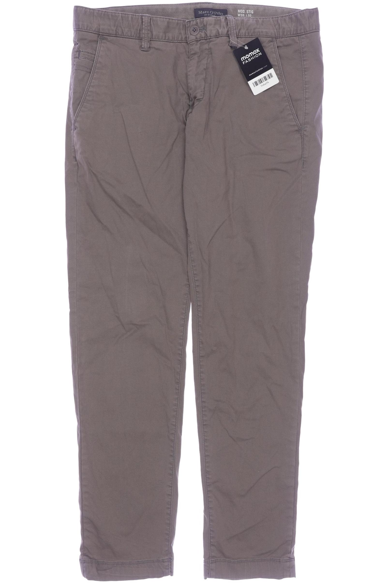 

Marc O Polo Herren Stoffhose, braun, Gr. 33