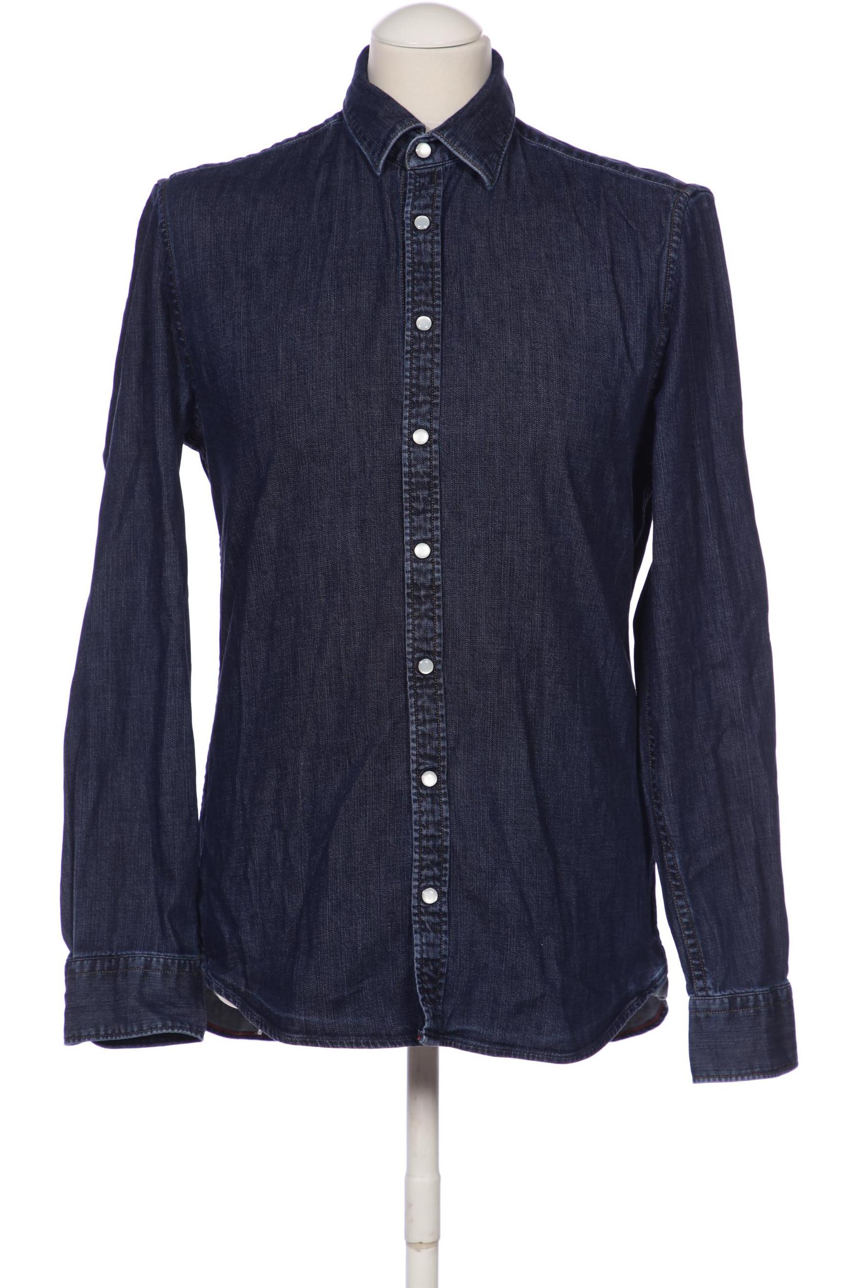 

Marc O Polo Herren Hemd, marineblau, Gr. 48