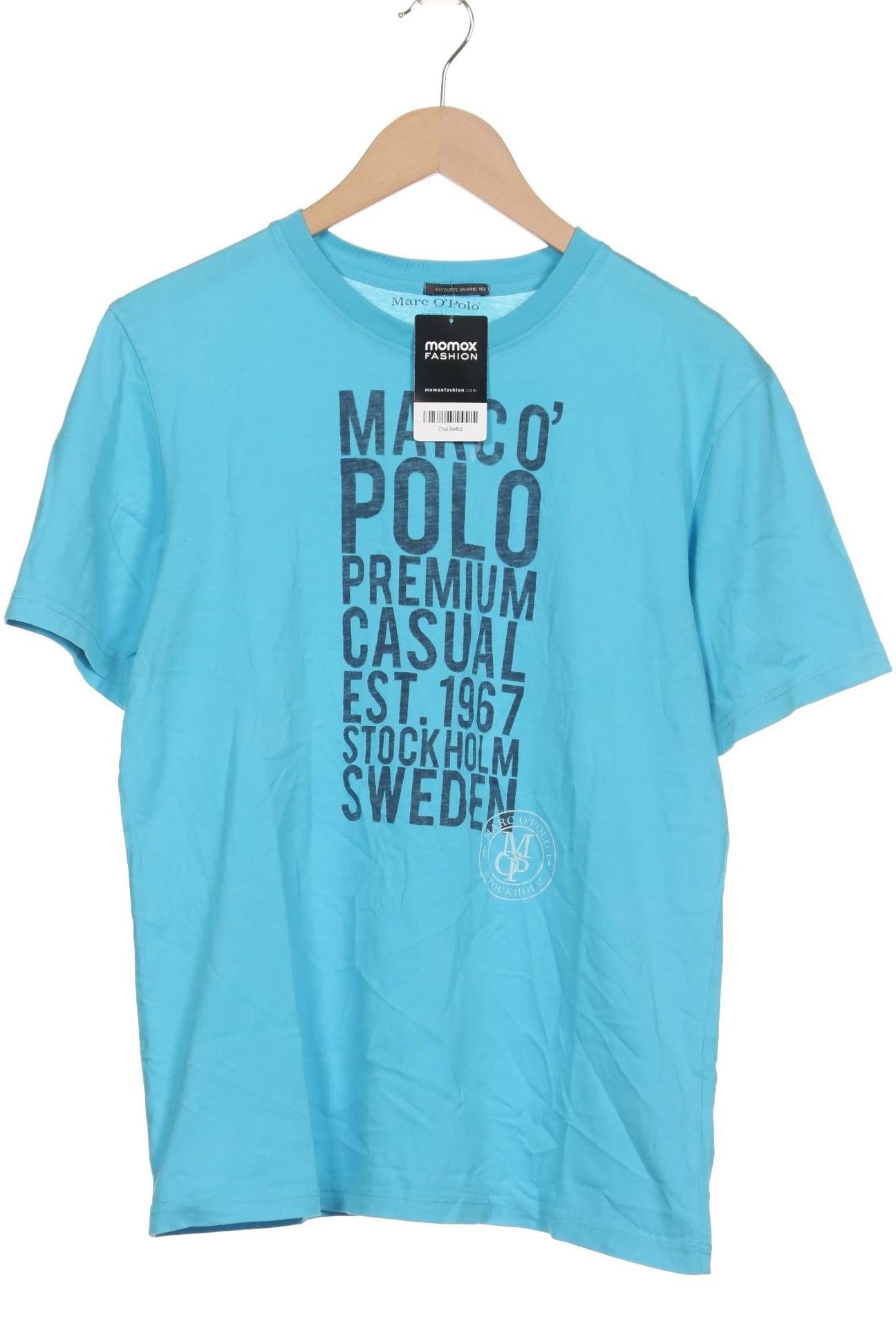 

Marc O Polo Herren T-Shirt, blau, Gr. 48