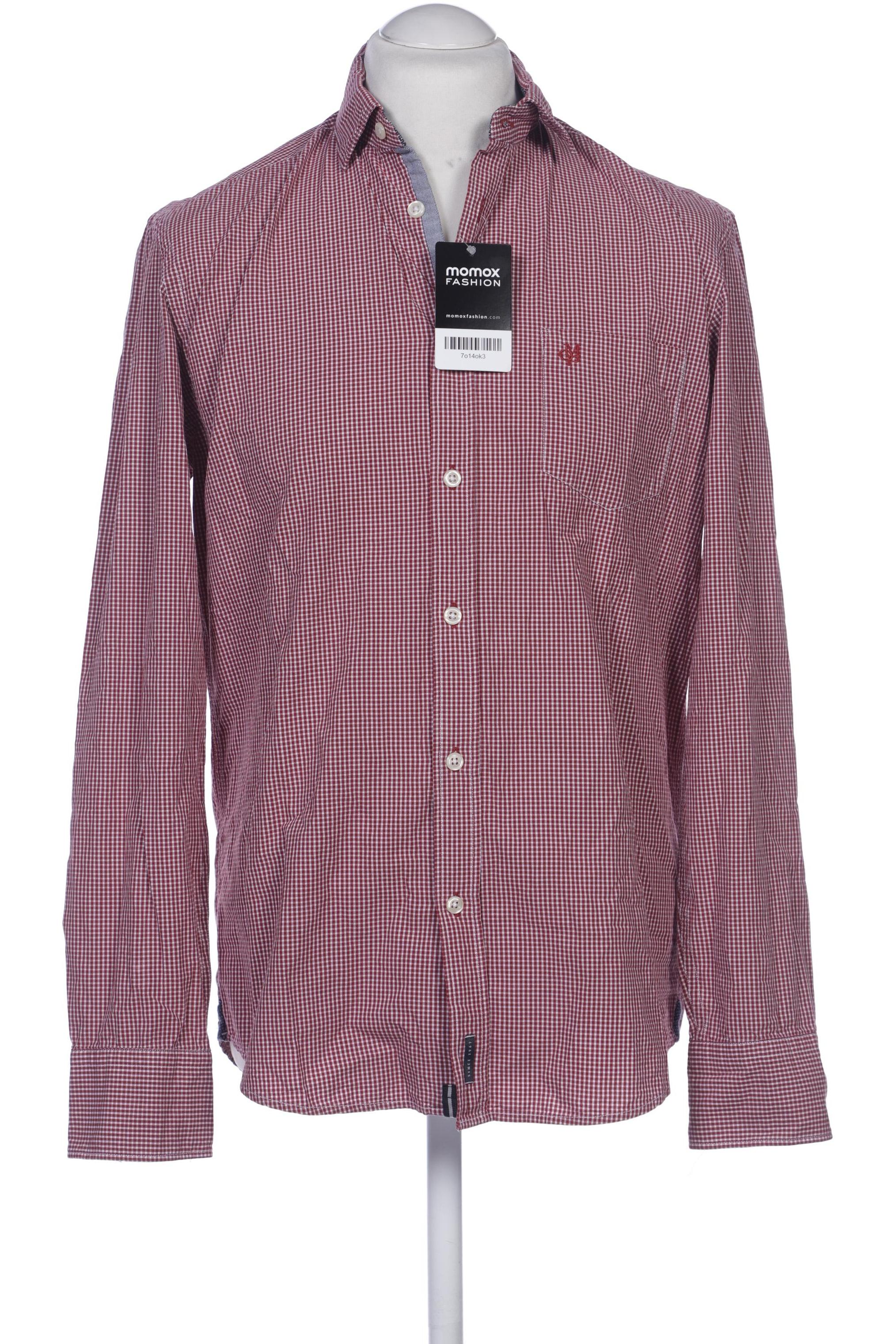 

Marc O Polo Herren Hemd, bordeaux, Gr. 48