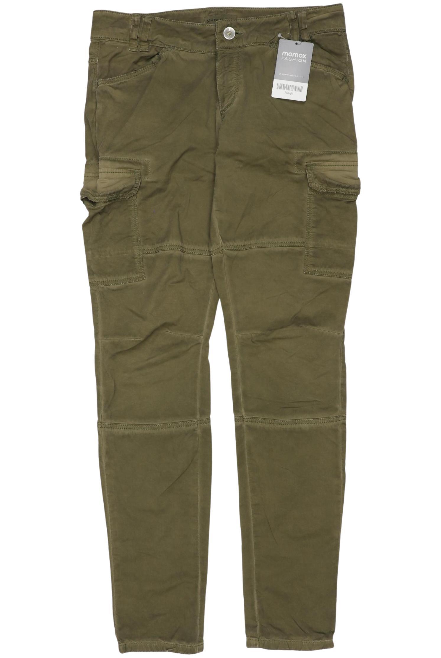 

Marc O Polo Damen Stoffhose, grün, Gr. 27