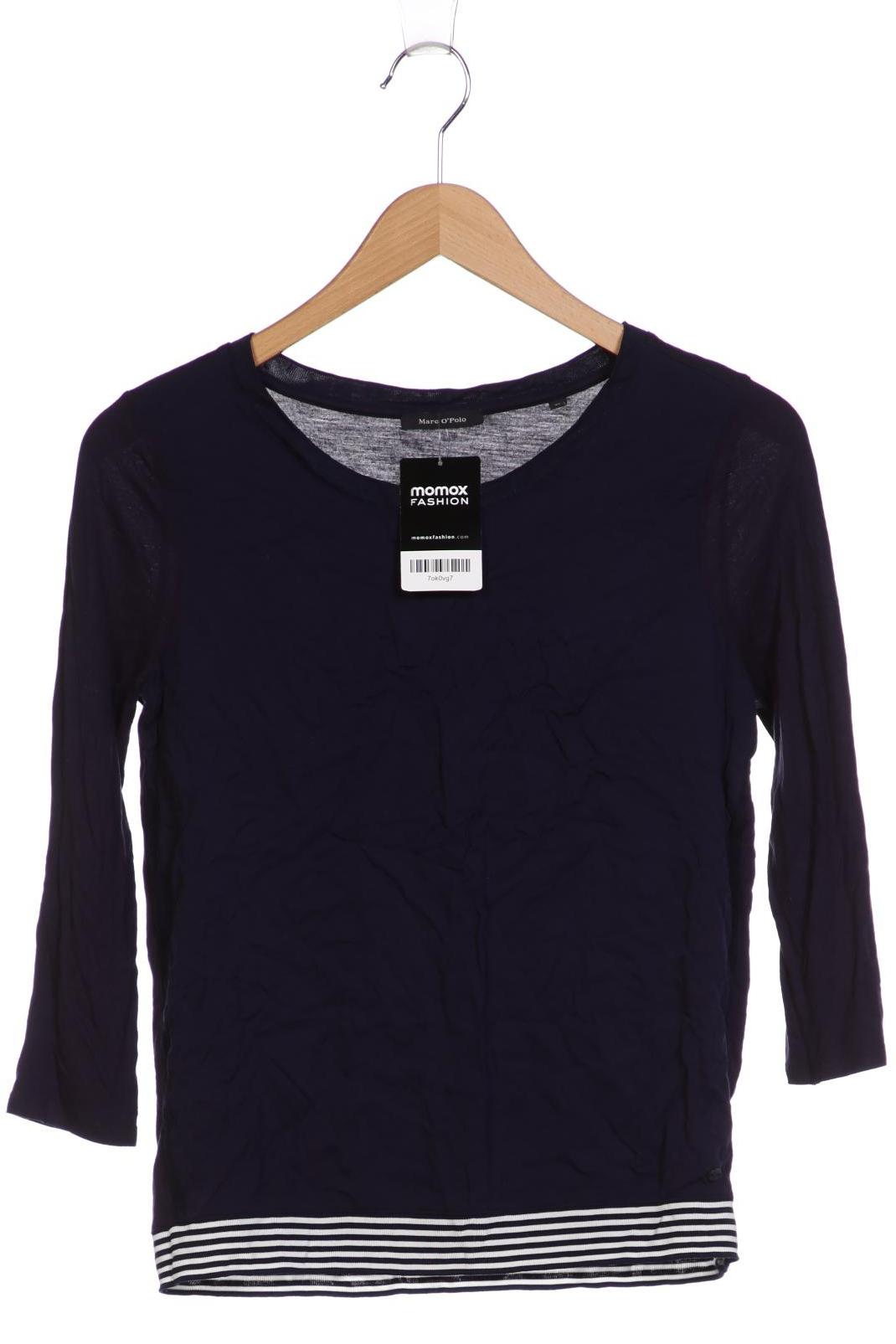 

Marc O Polo Damen Langarmshirt, marineblau, Gr. 34