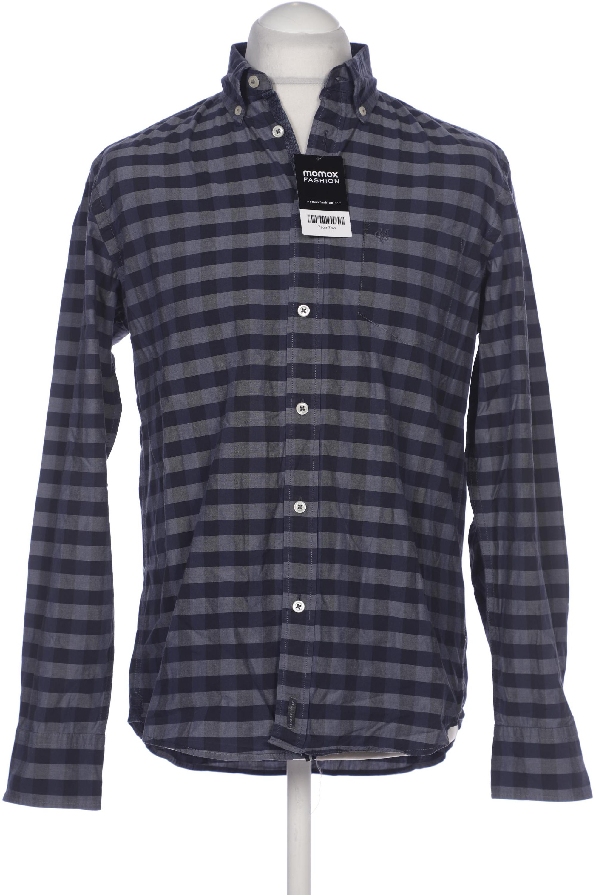 

Marc O Polo Herren Hemd, marineblau, Gr. 48