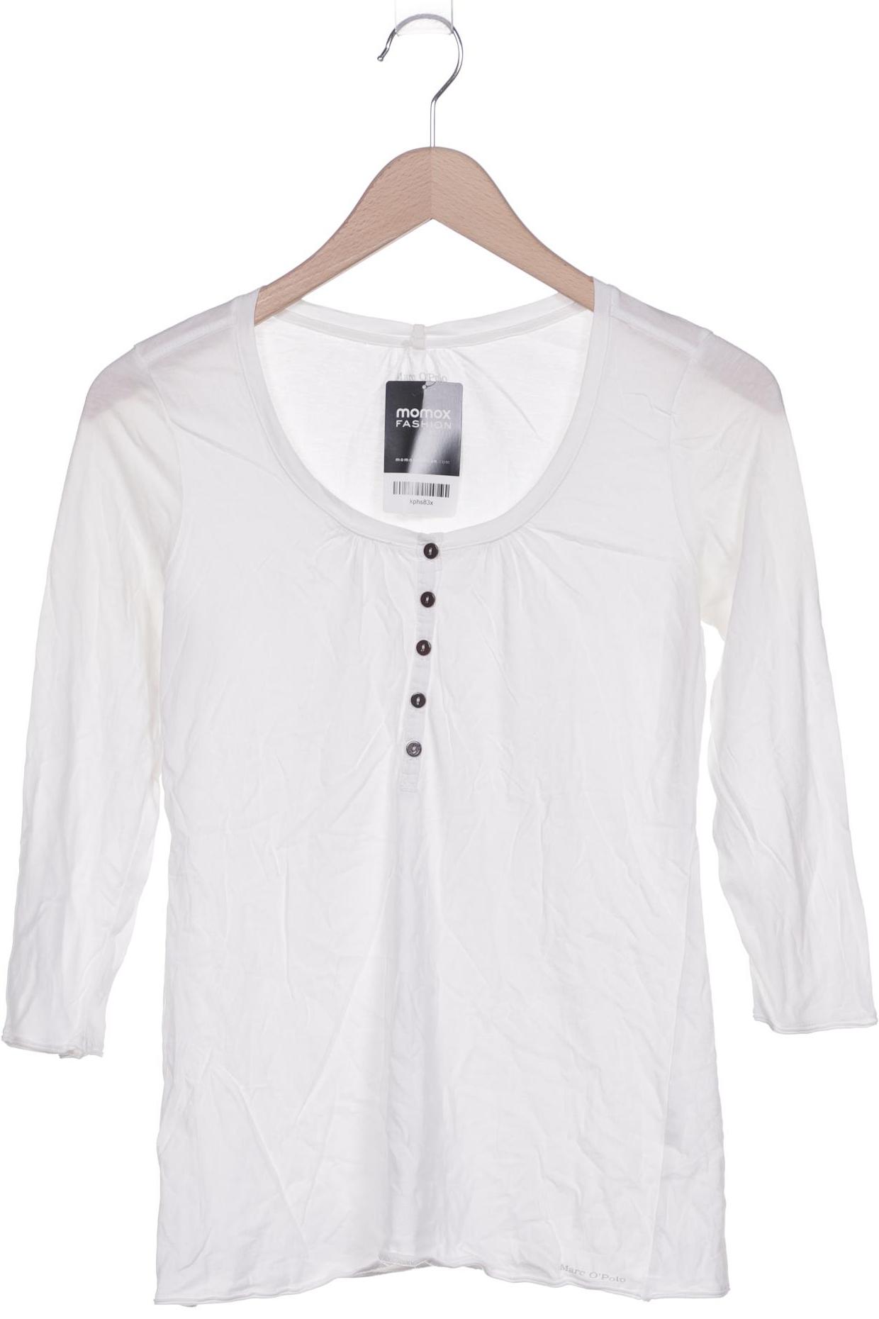

Marc O Polo Damen Langarmshirt, weiß, Gr. 34