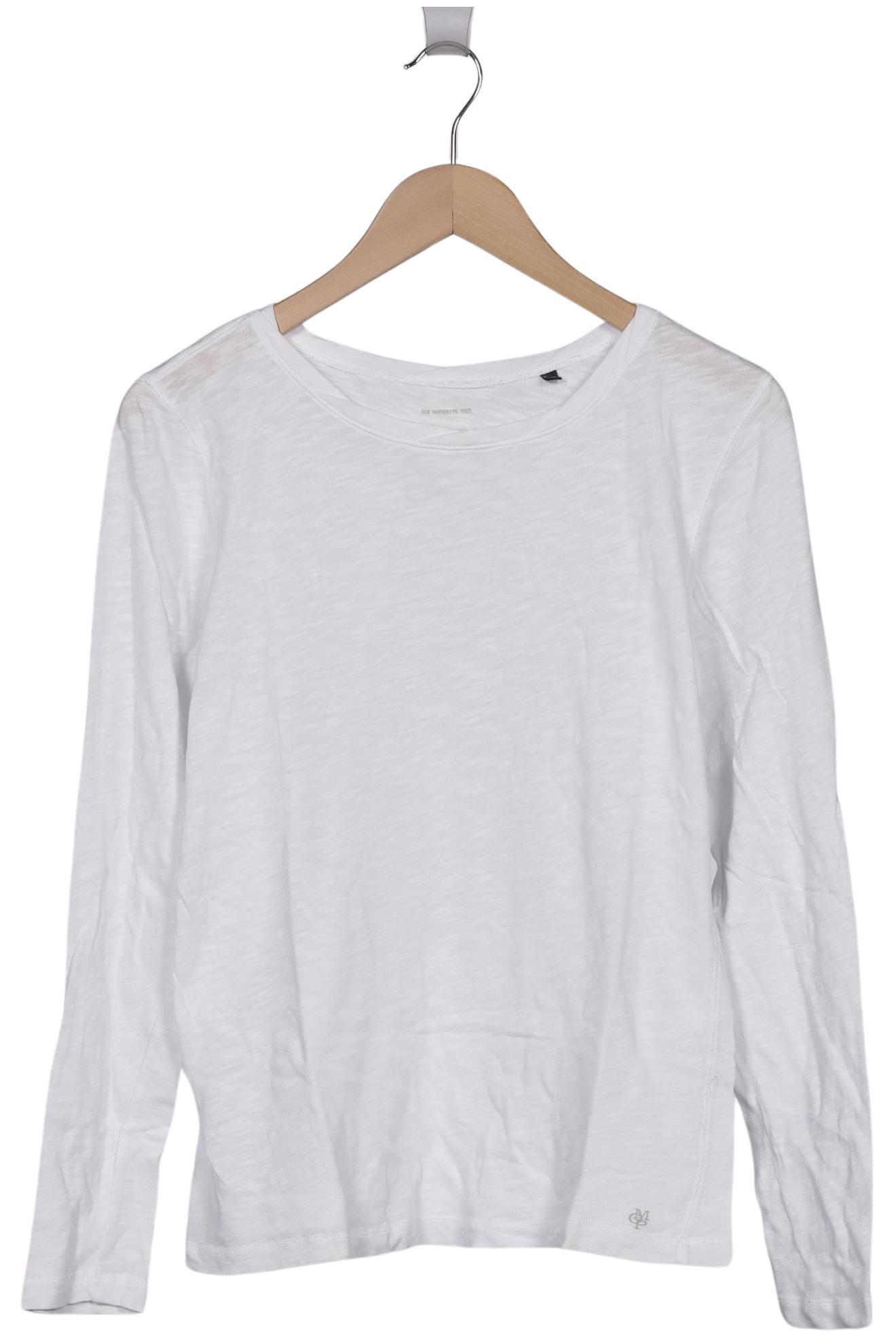 

Marc O Polo Damen Langarmshirt, weiß, Gr. 44