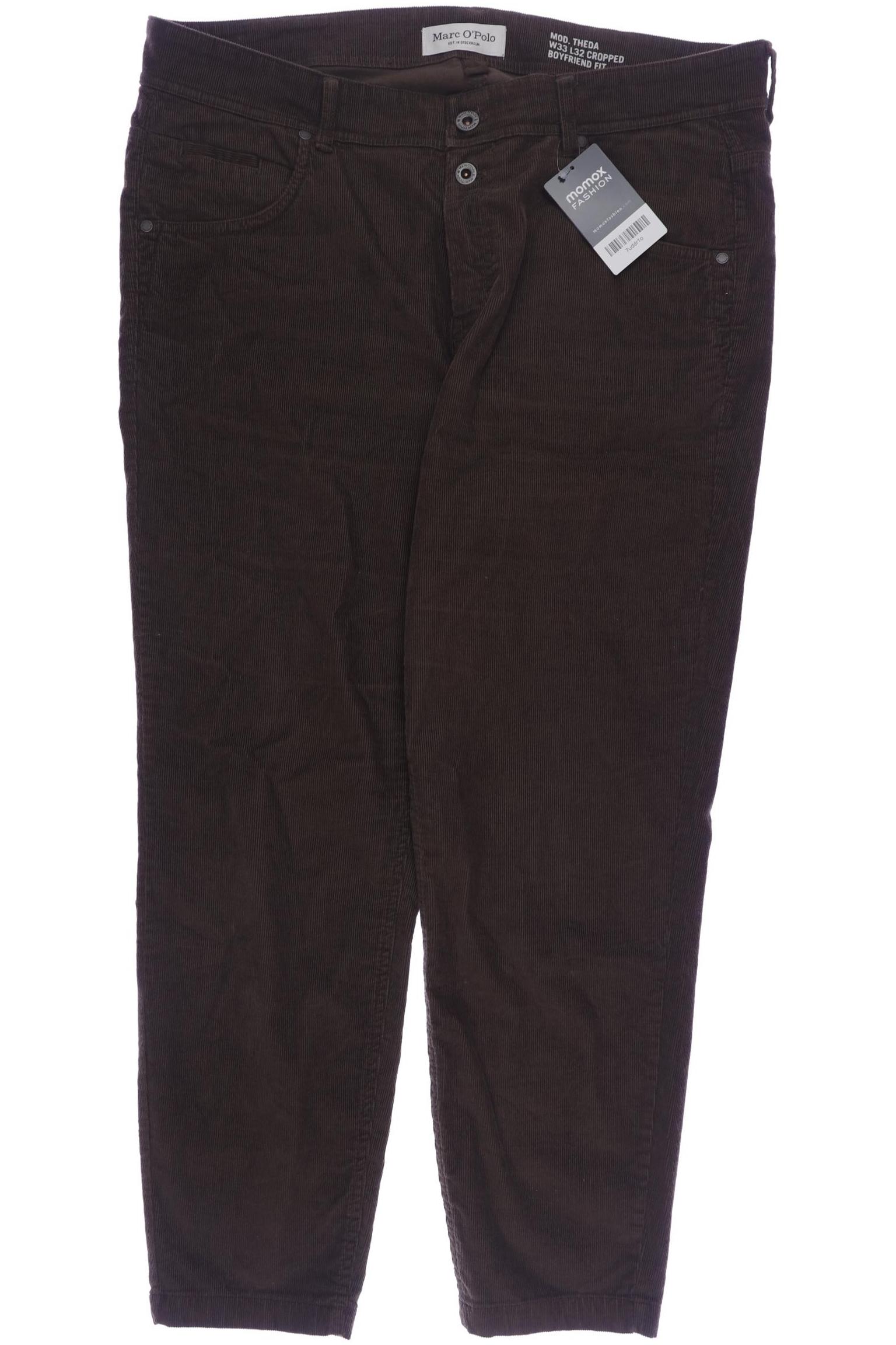 

Marc O Polo Damen Stoffhose, braun, Gr. 33