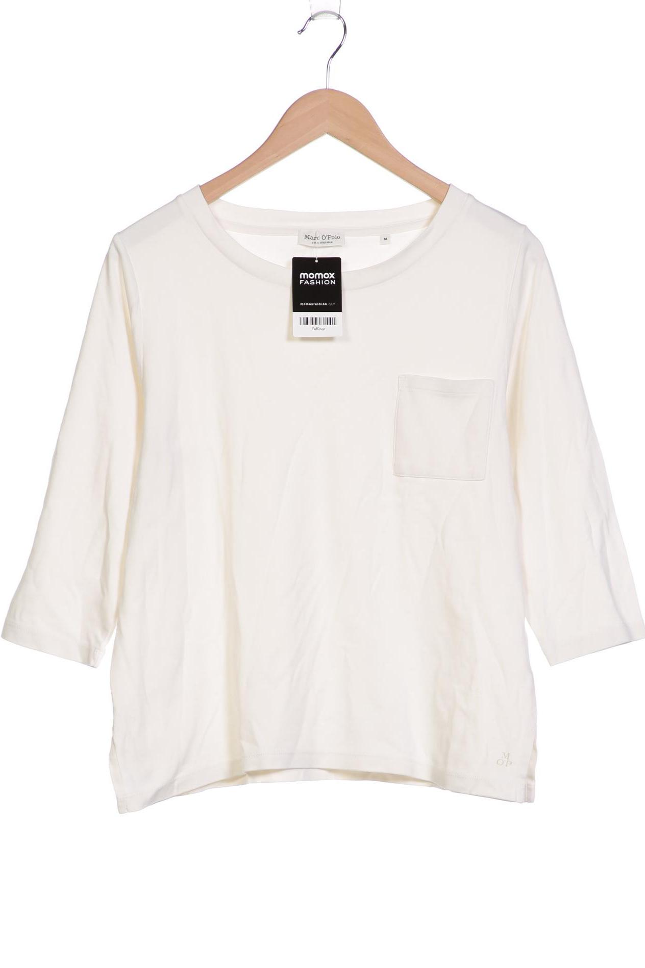 

Marc O Polo Damen Langarmshirt, weiß, Gr. 38