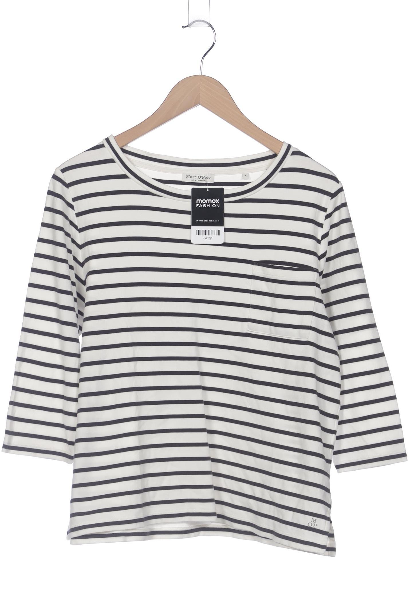 

Marc O Polo Damen Langarmshirt, weiß, Gr. 42