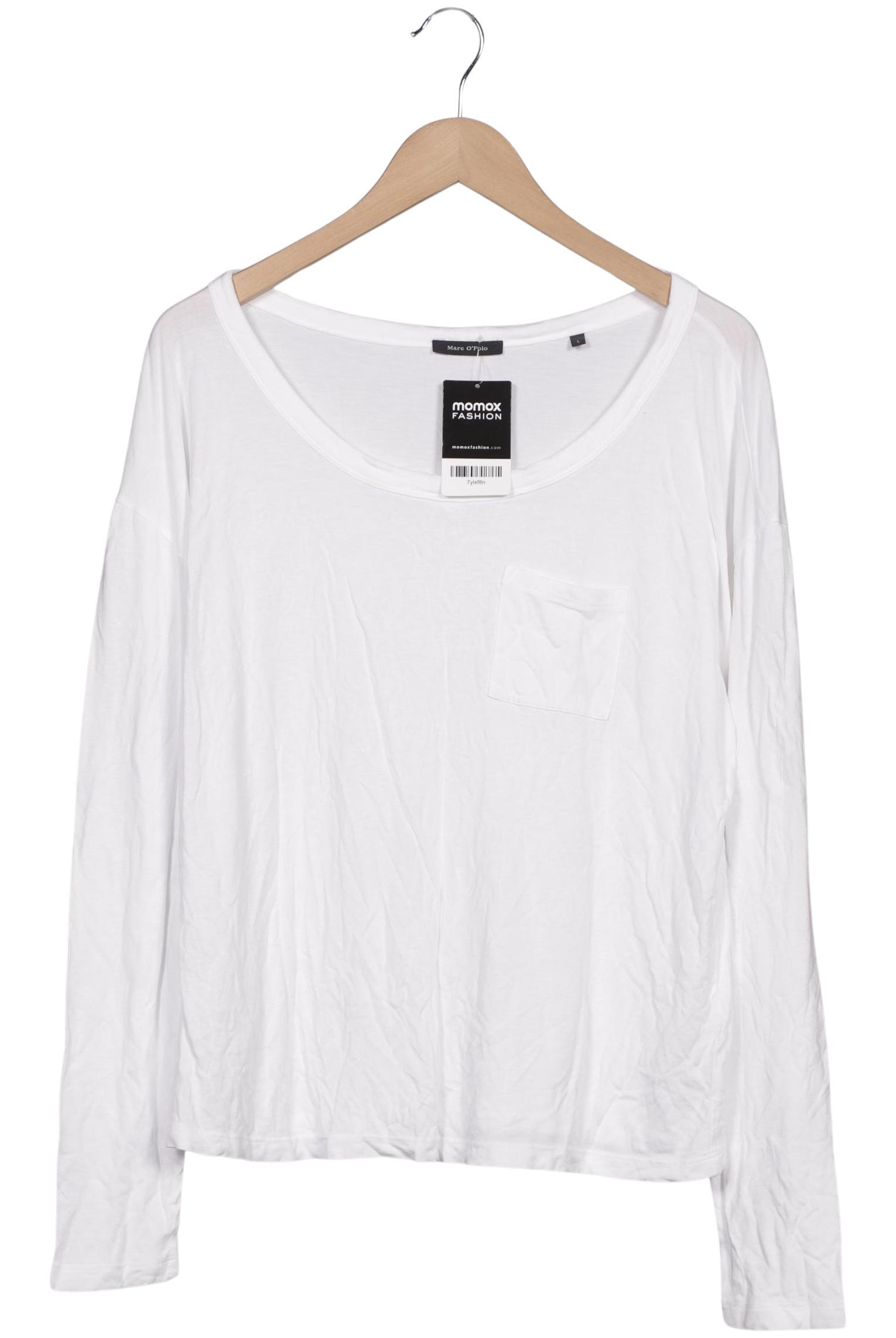 

Marc O Polo Damen Langarmshirt, weiß, Gr. 42