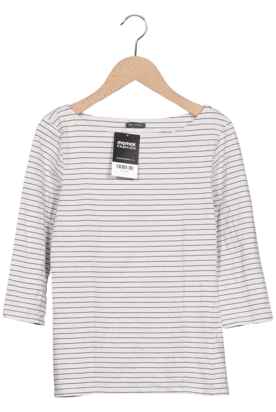 

Marc O Polo Damen Langarmshirt, weiß, Gr. 34
