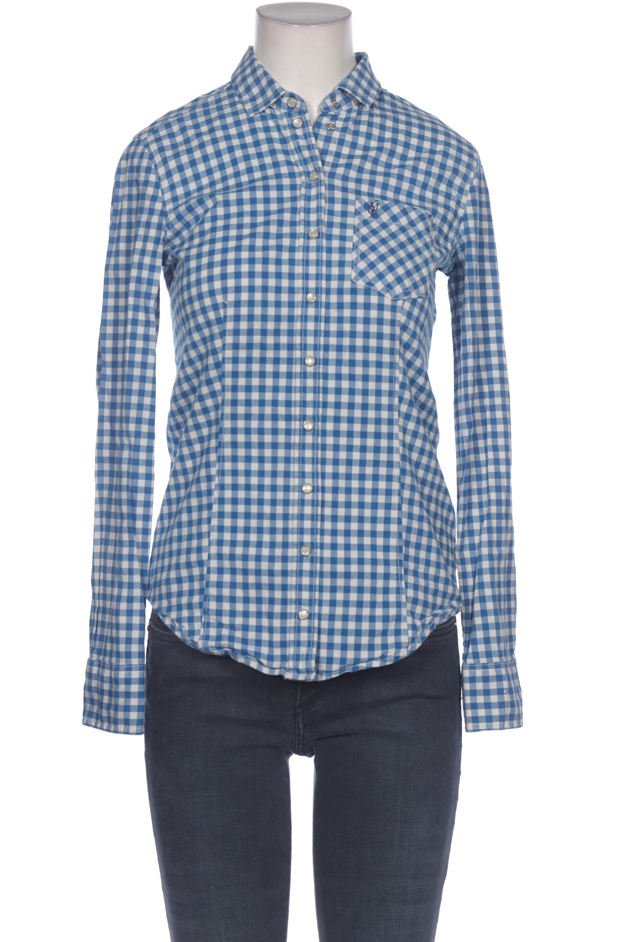 

Marc O Polo Damen Bluse, blau, Gr. 34