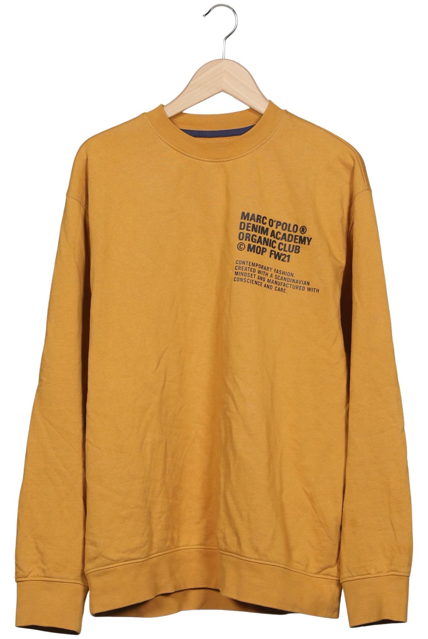 Thumbnail - Marc O Polo Herren Sweatshirt, gelb, Gr. 52