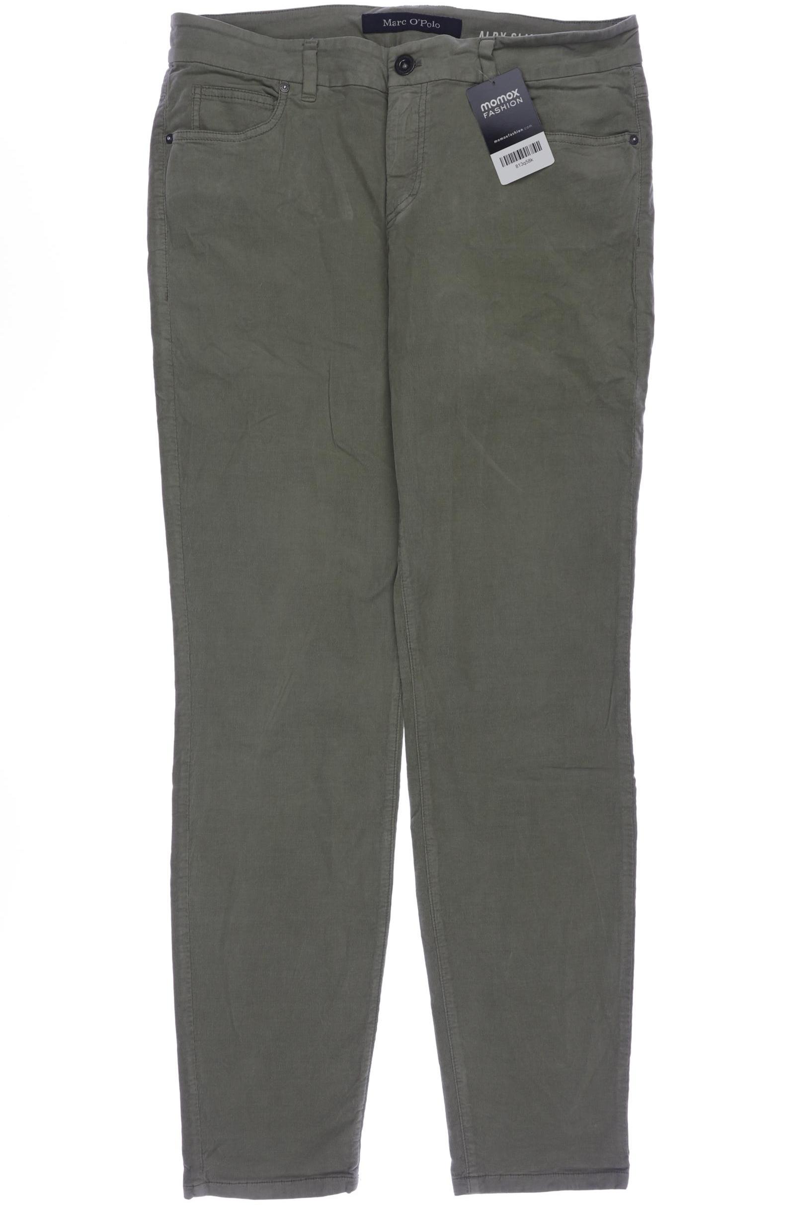 

Marc O Polo Damen Stoffhose, grün, Gr. 31