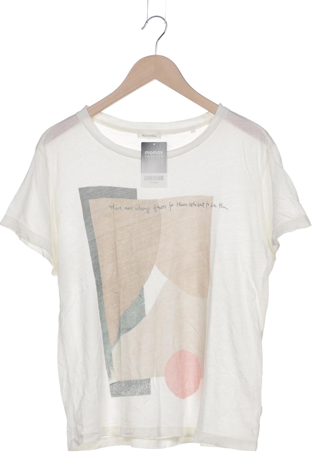 

Marc O Polo Damen T-Shirt, cremeweiß, Gr. 36
