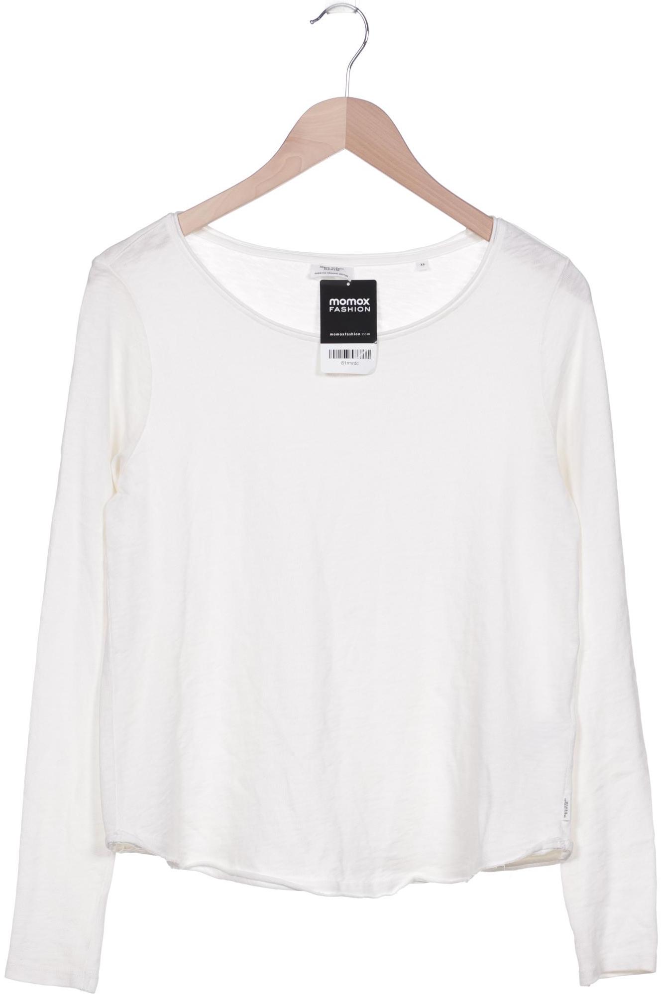 

Marc O Polo Damen Langarmshirt, cremeweiß