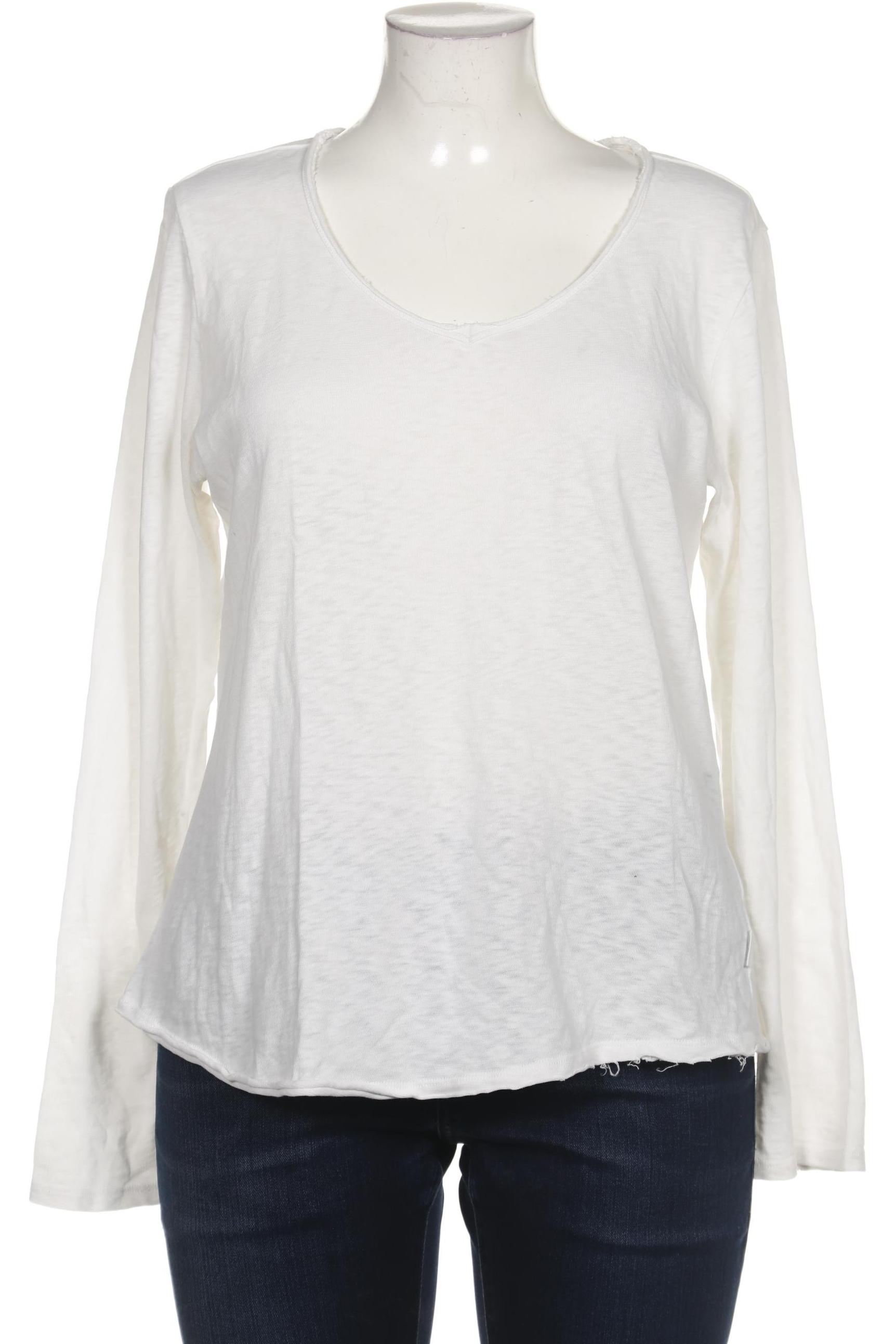 

Marc O Polo Damen Langarmshirt, weiß, Gr. 44