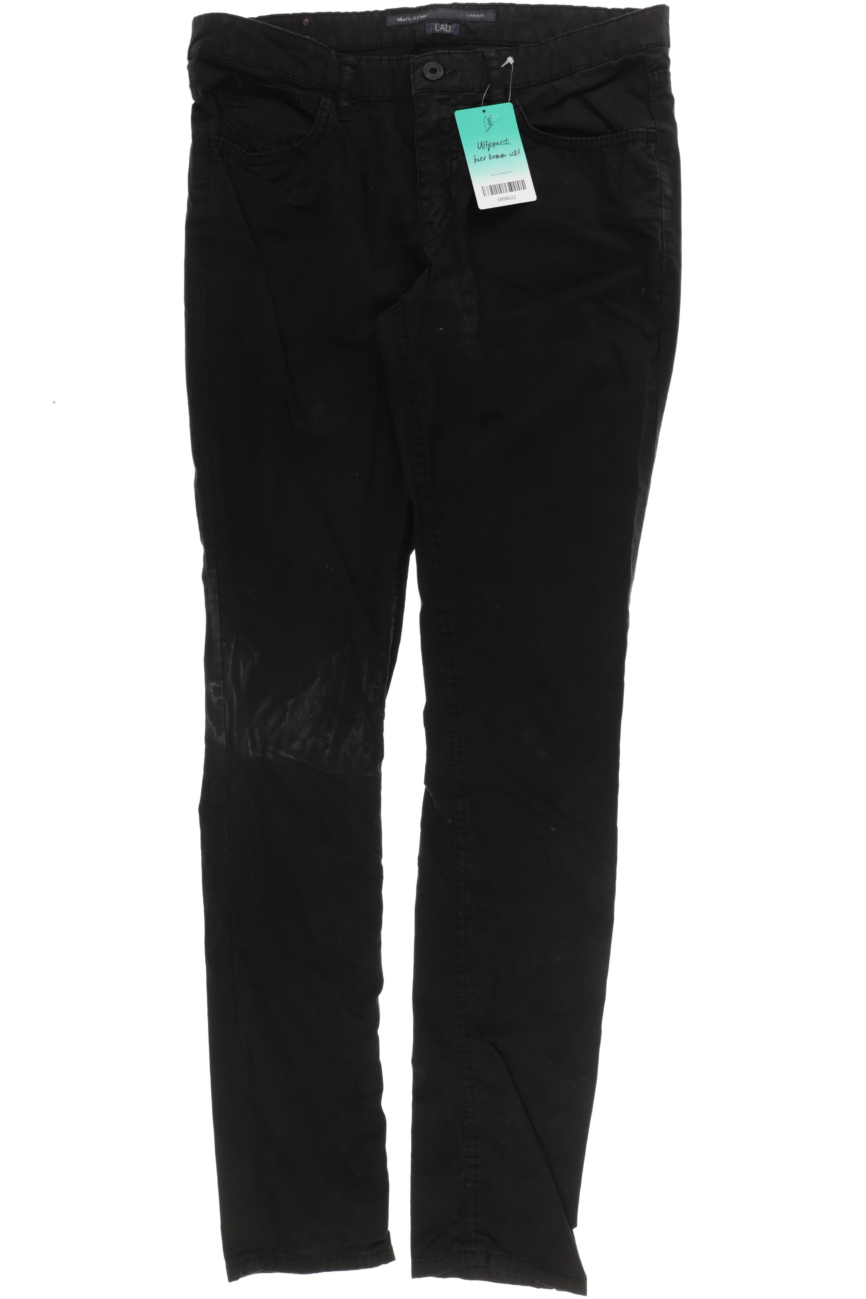 

Marc O Polo Damen Stoffhose, schwarz, Gr. 30