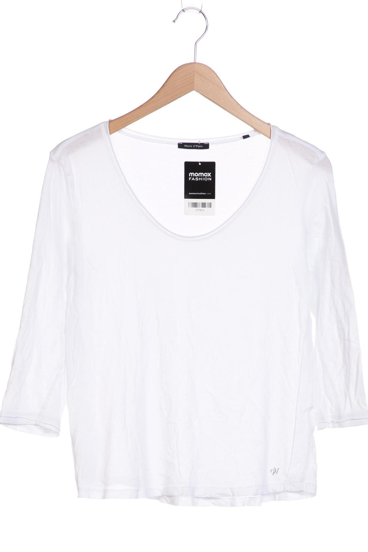 

Marc O Polo Damen Langarmshirt, weiß, Gr. 36
