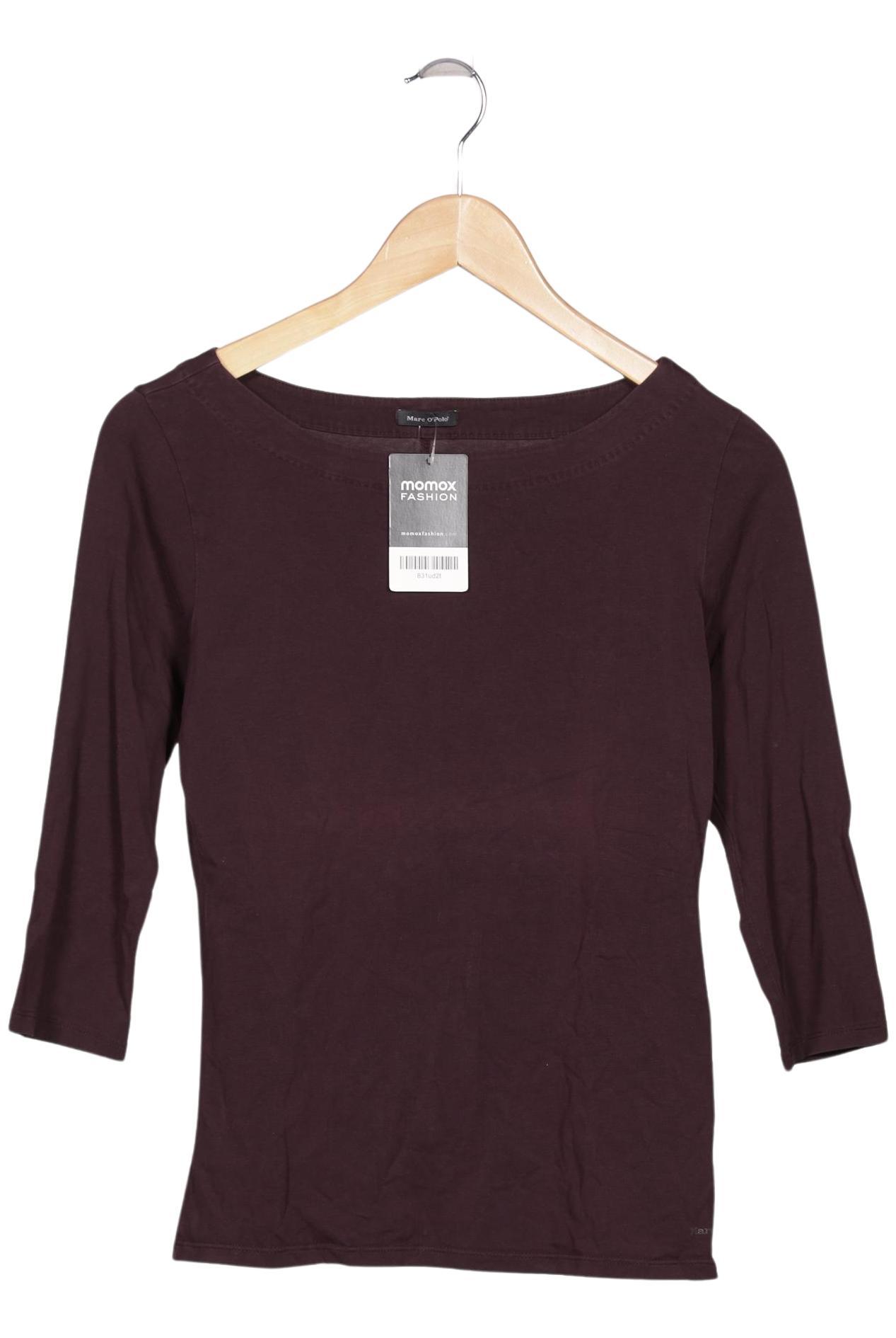 

Marc O Polo Damen Langarmshirt, bordeaux, Gr. 38