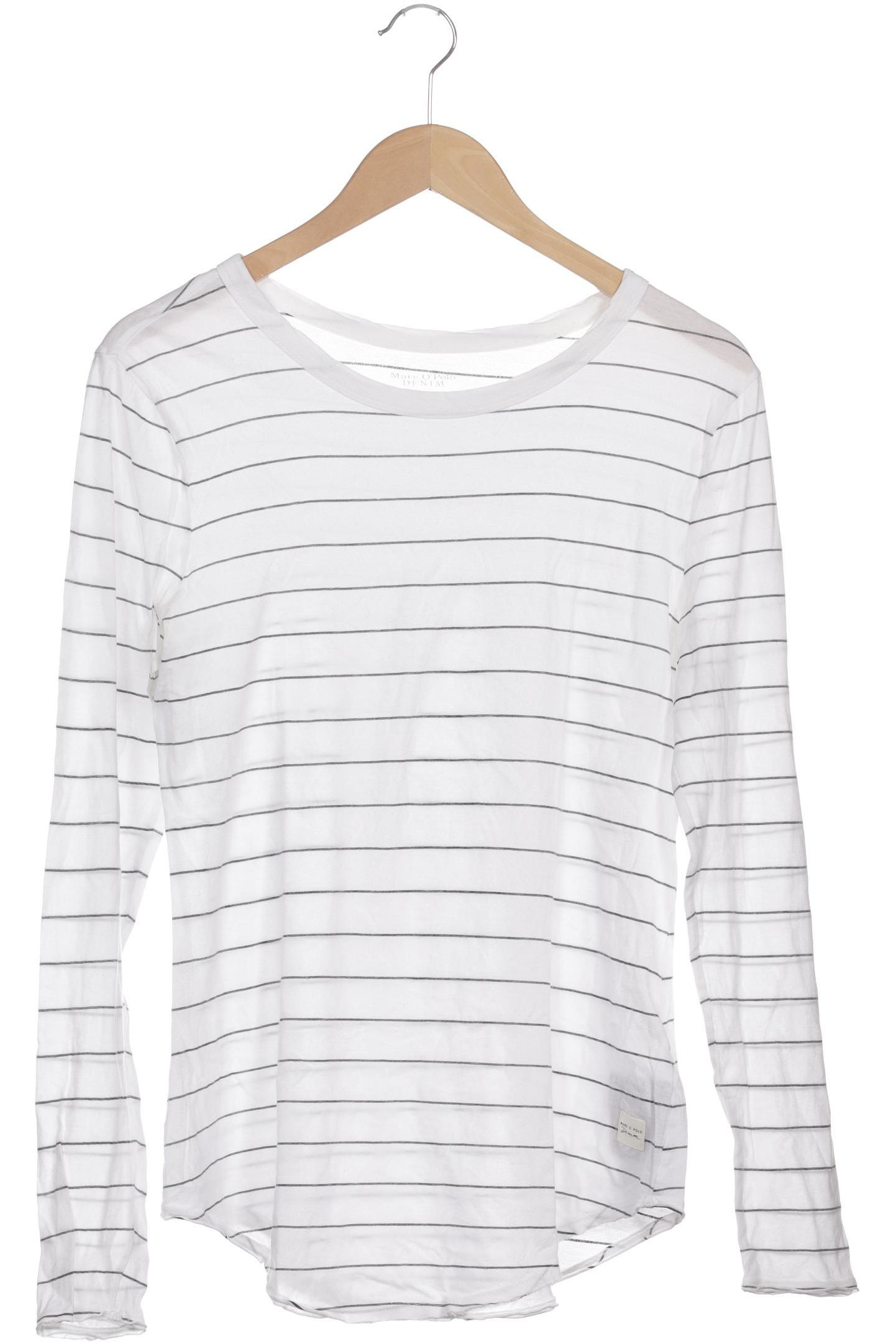 

Marc O Polo Damen Langarmshirt, weiß, Gr. 38